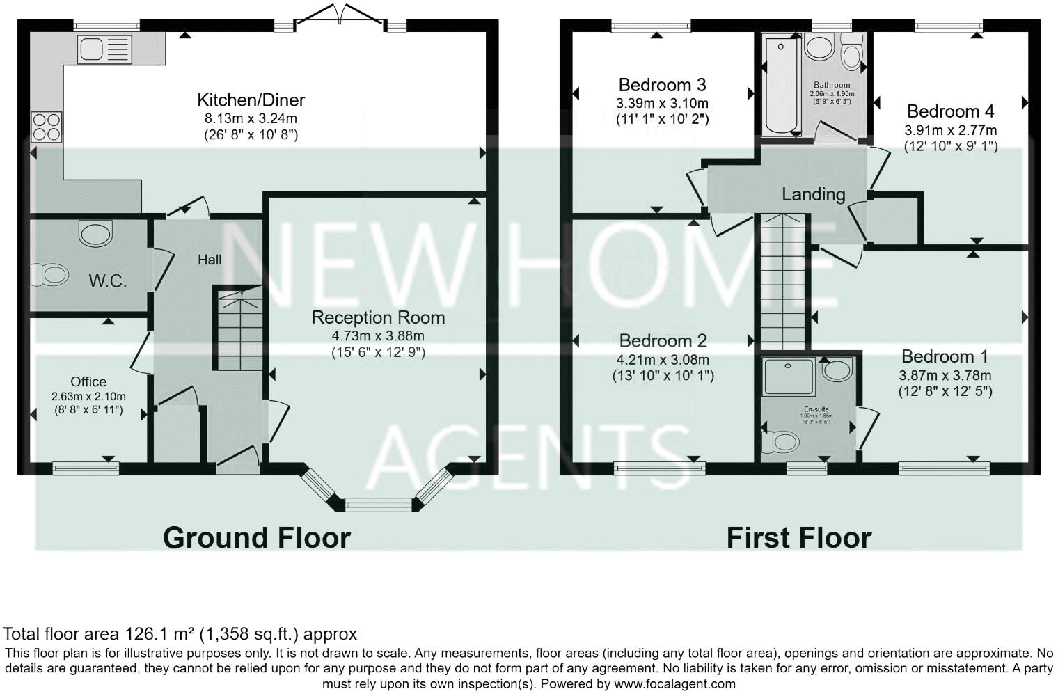 28, Cotswold Street, Northallerton floorplan