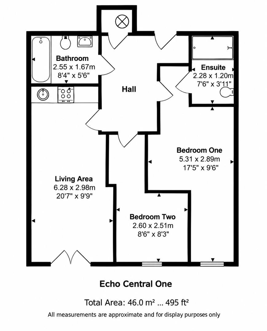 Echo One, Cross Green Lane, Leeds floorplan