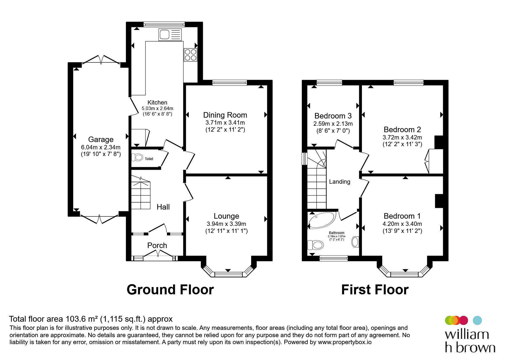 40, Clayton Lane, Rotherham floorplan