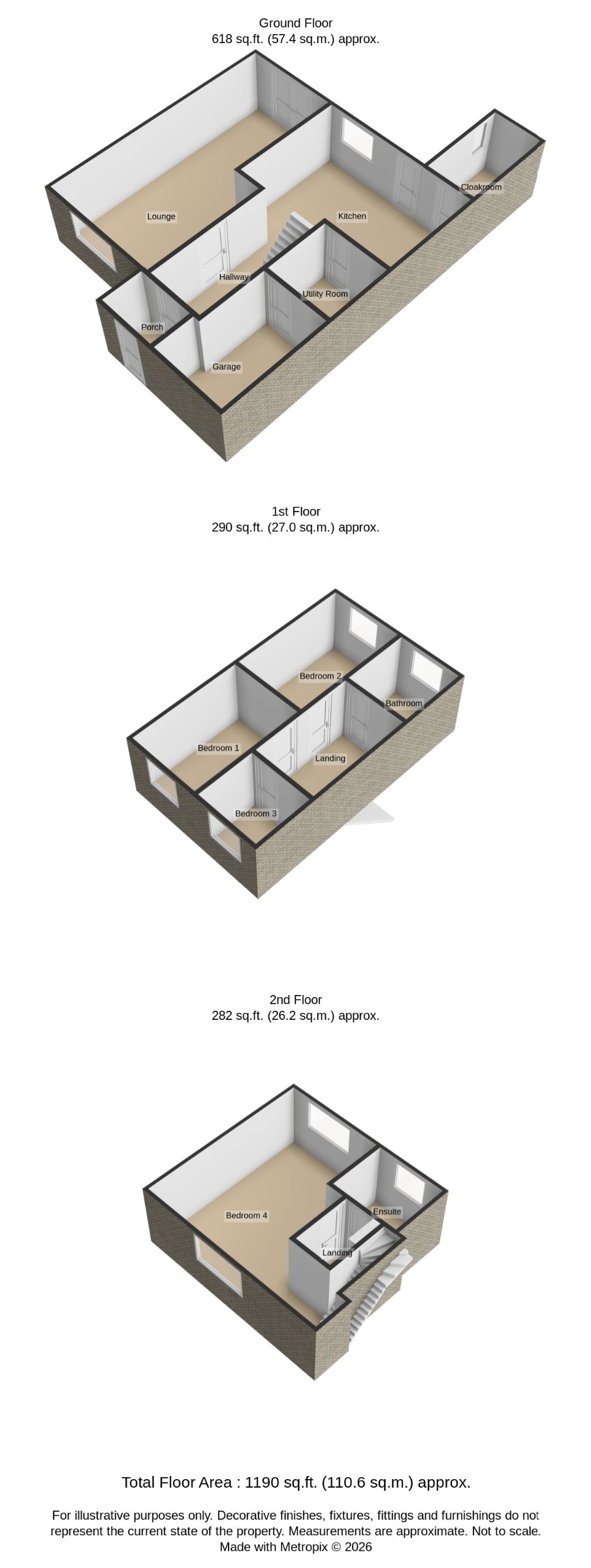7 Davies Close, Rainham floorplan
