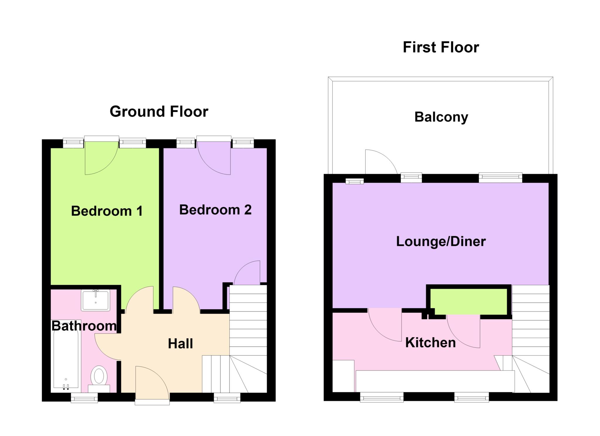 56, Thamesbank Place, London floorplan