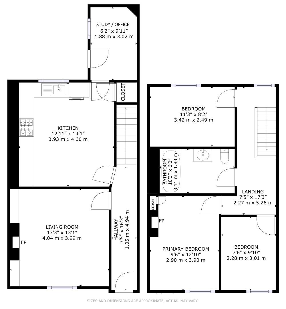 2, Oxford Terrace, Skipton floorplan