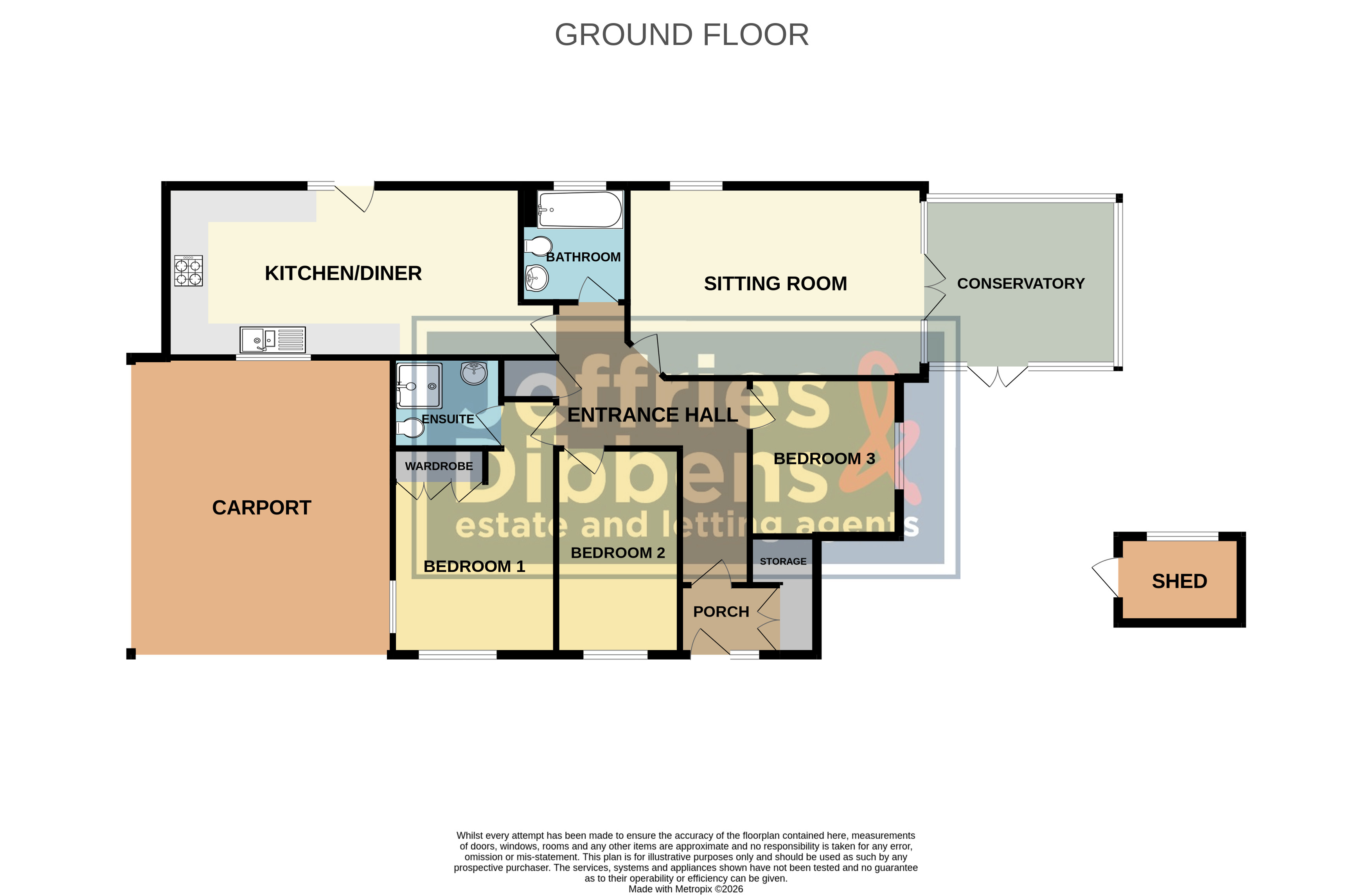 4, Solent Road, Fareham floorplan