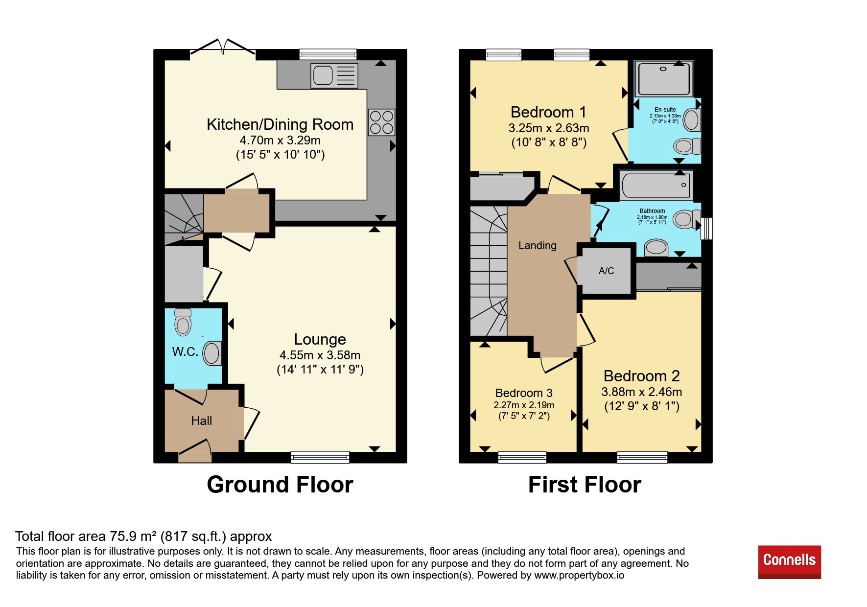 10, Quarry View, SOUTHAM floorplan