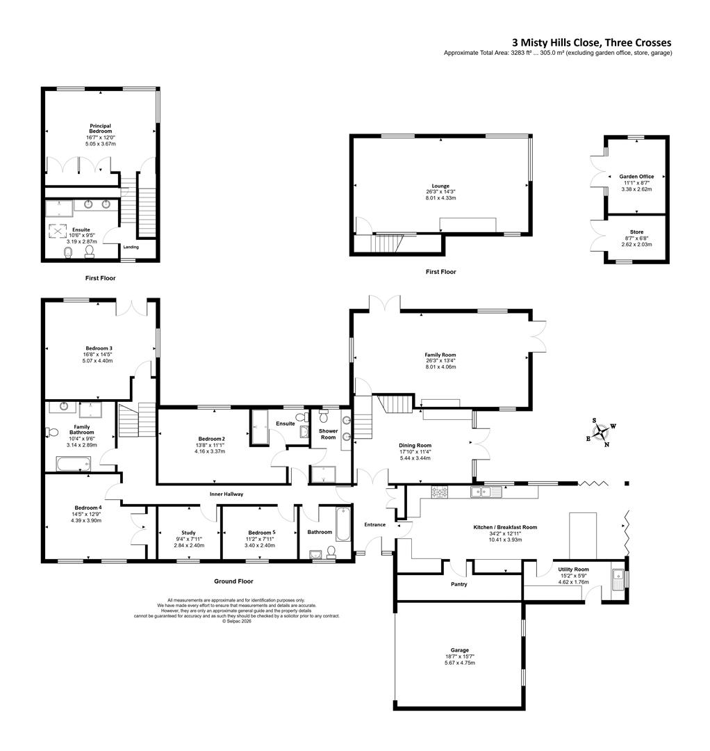 3, Misty Hills Close, Swansea floorplan