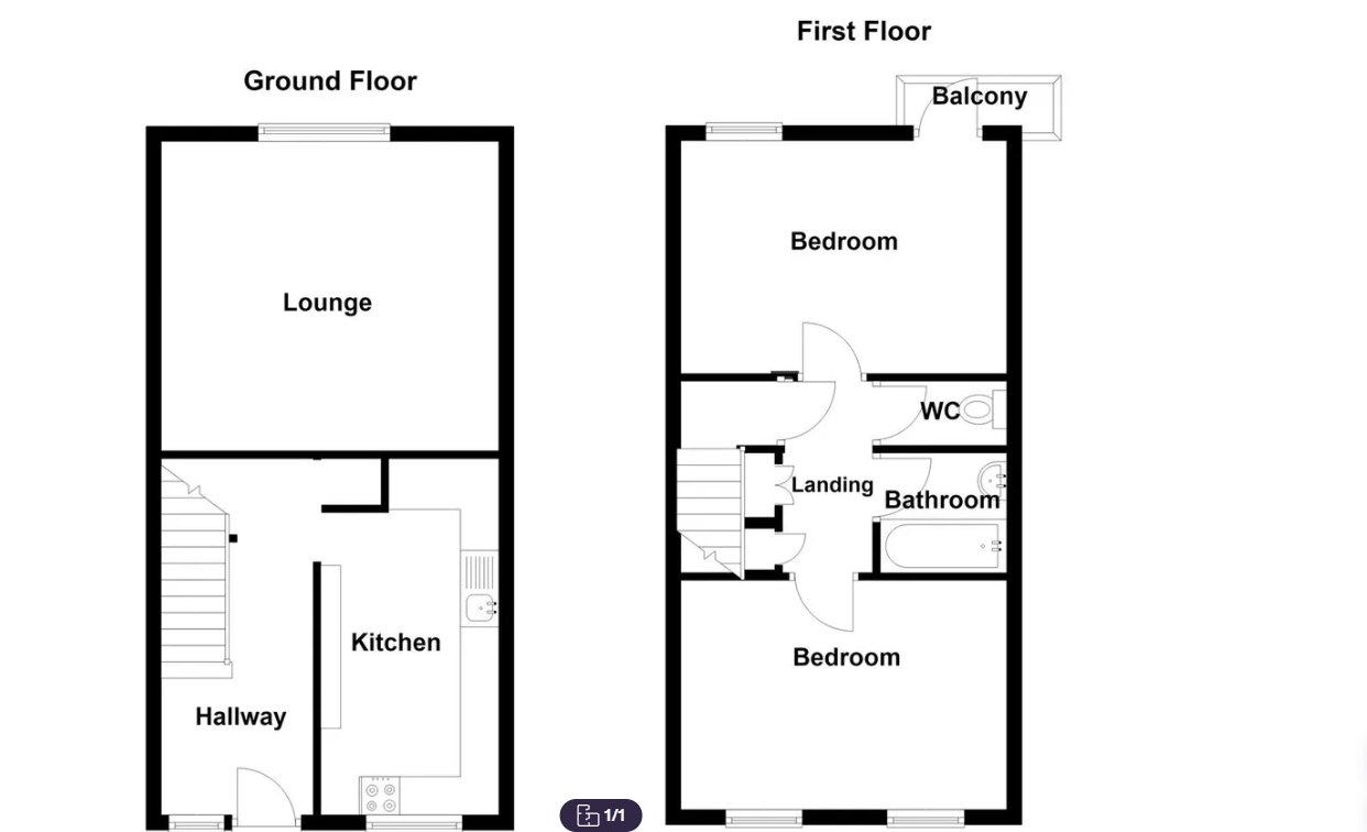 Claremont Street, Plymouth floorplan