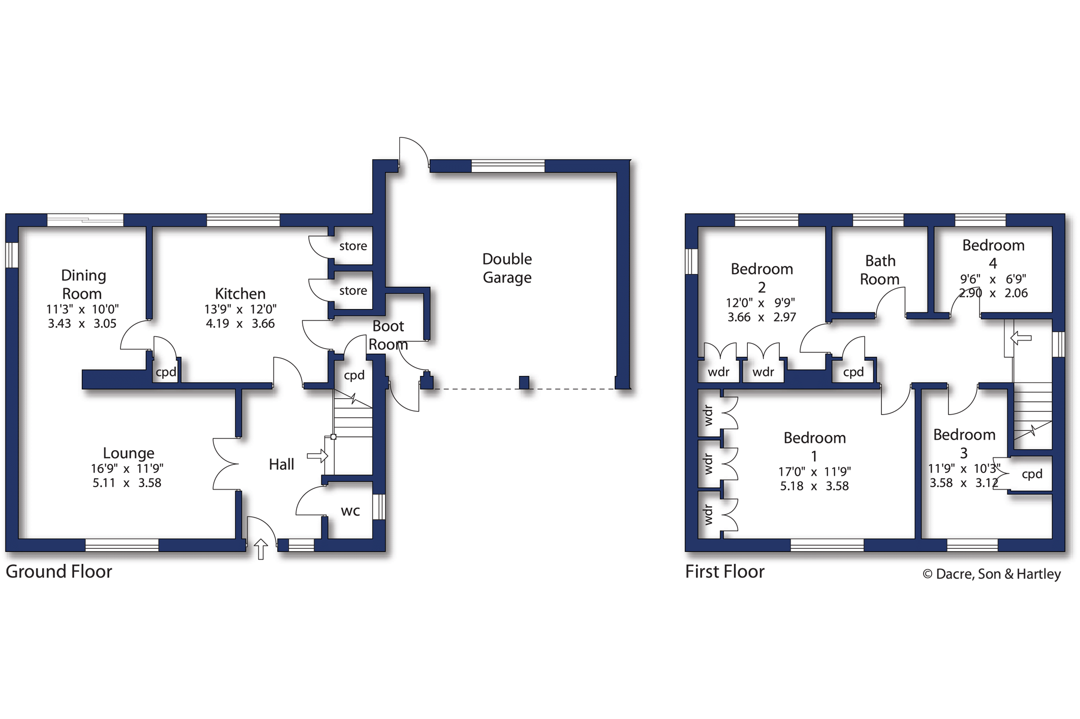 14, Ash Hill Drive, West Yorkshire floorplan