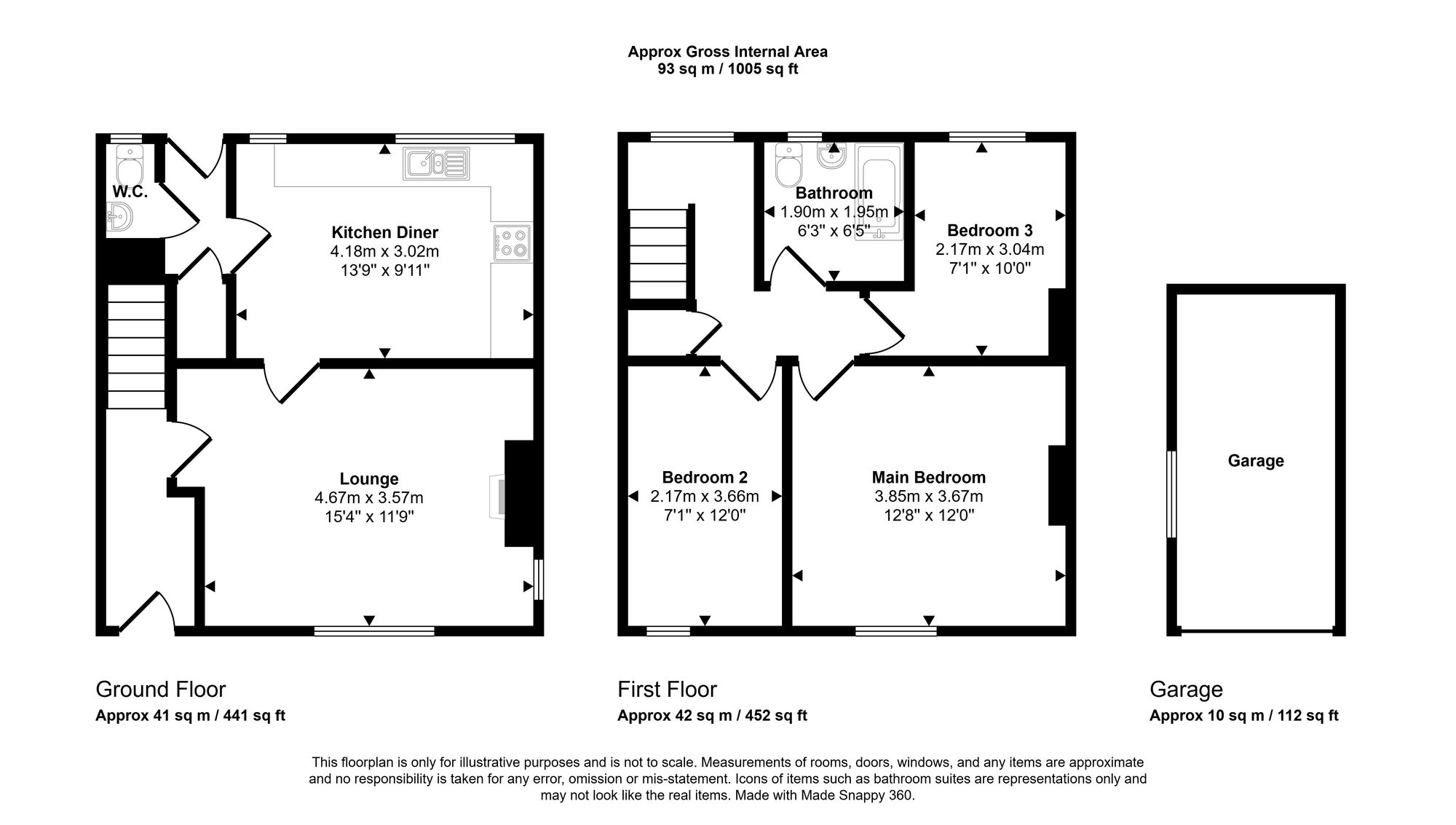 179 Thicknesse Avenue, Wigan floorplan