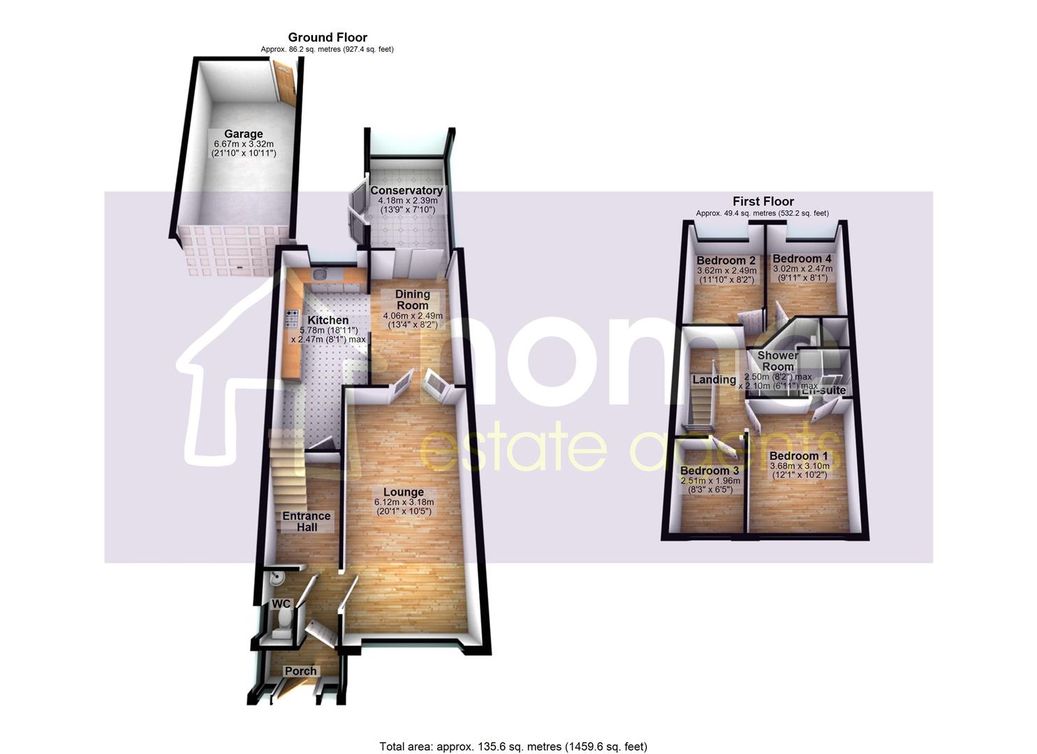 41, Fold Crescent, Stalybridge floorplan