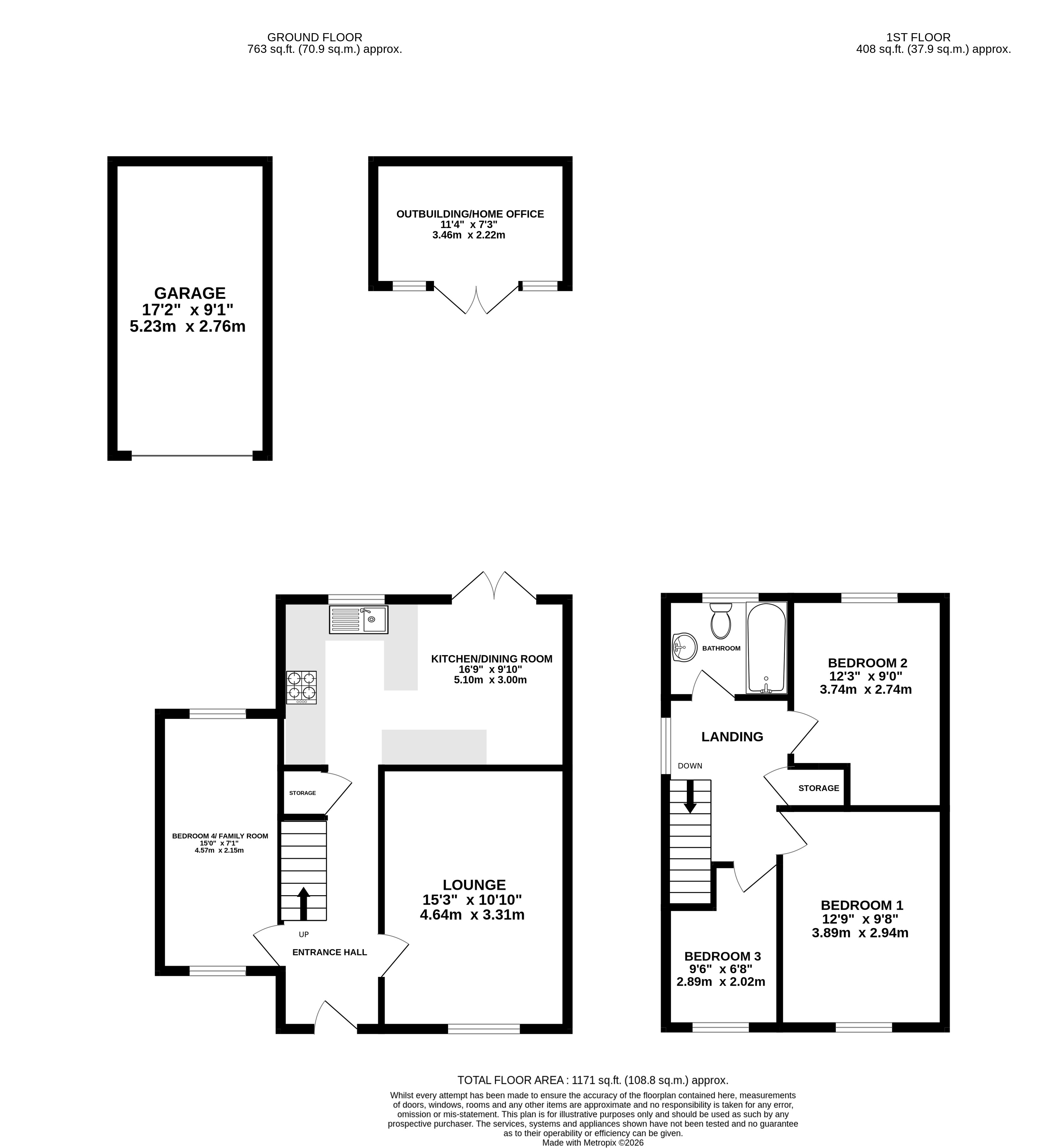 21, Coates Close, Basingstoke floorplan