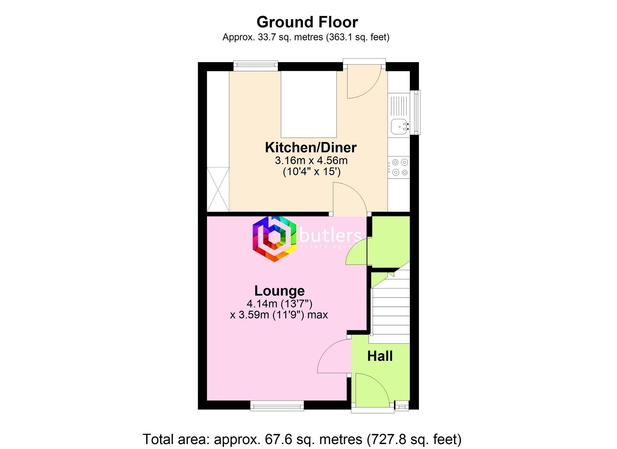 5 Baysdale Croft, Sheffield floorplan