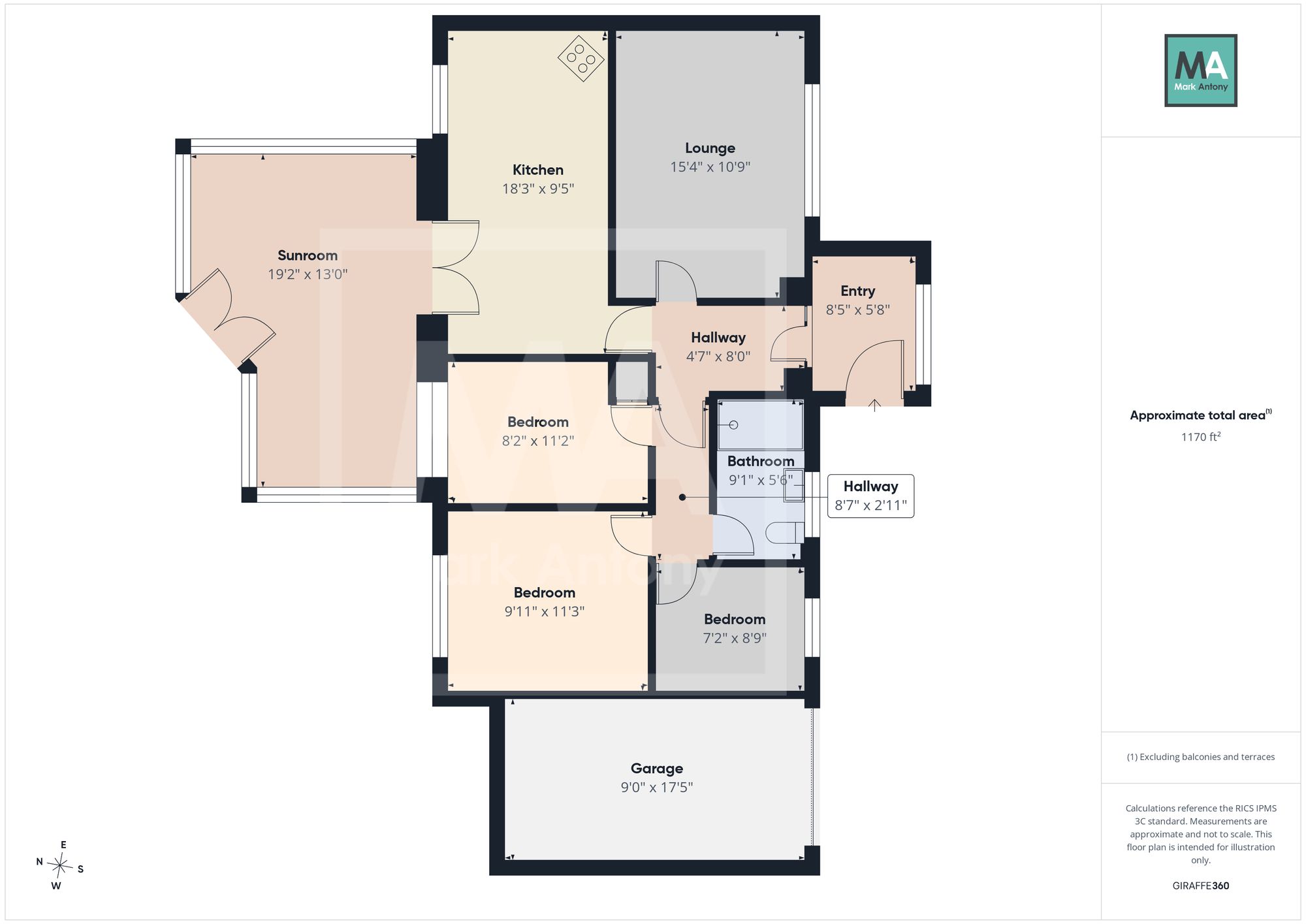 36 Waterways, Warrington floorplan