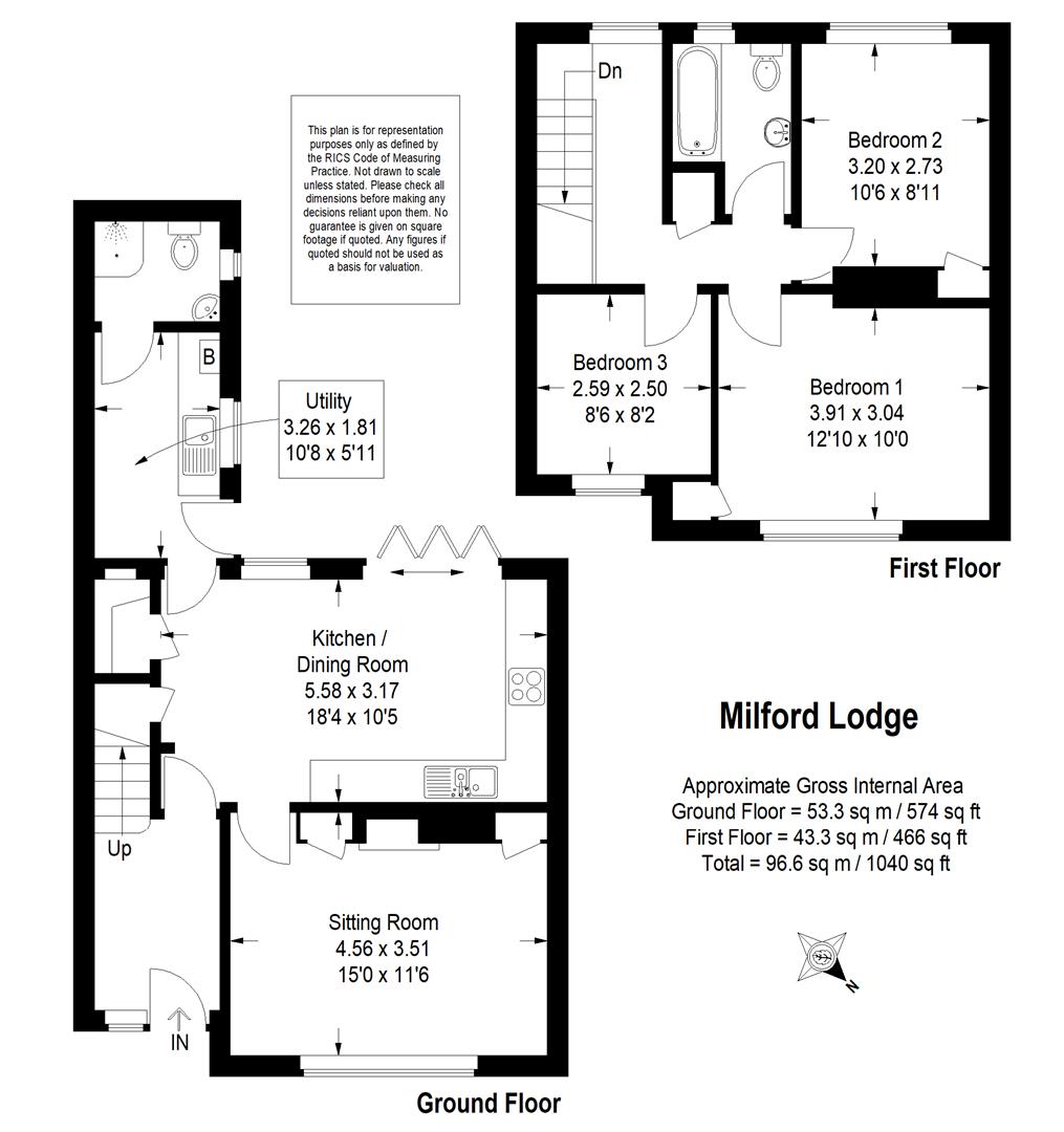 2, Milford Lodge, Milford floorplan