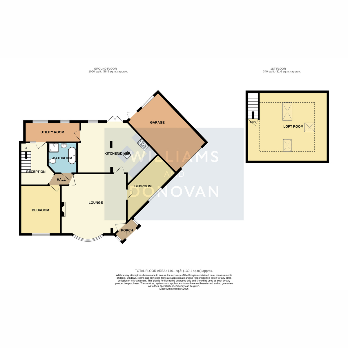 57, Watlington Road, Benfleet floorplan