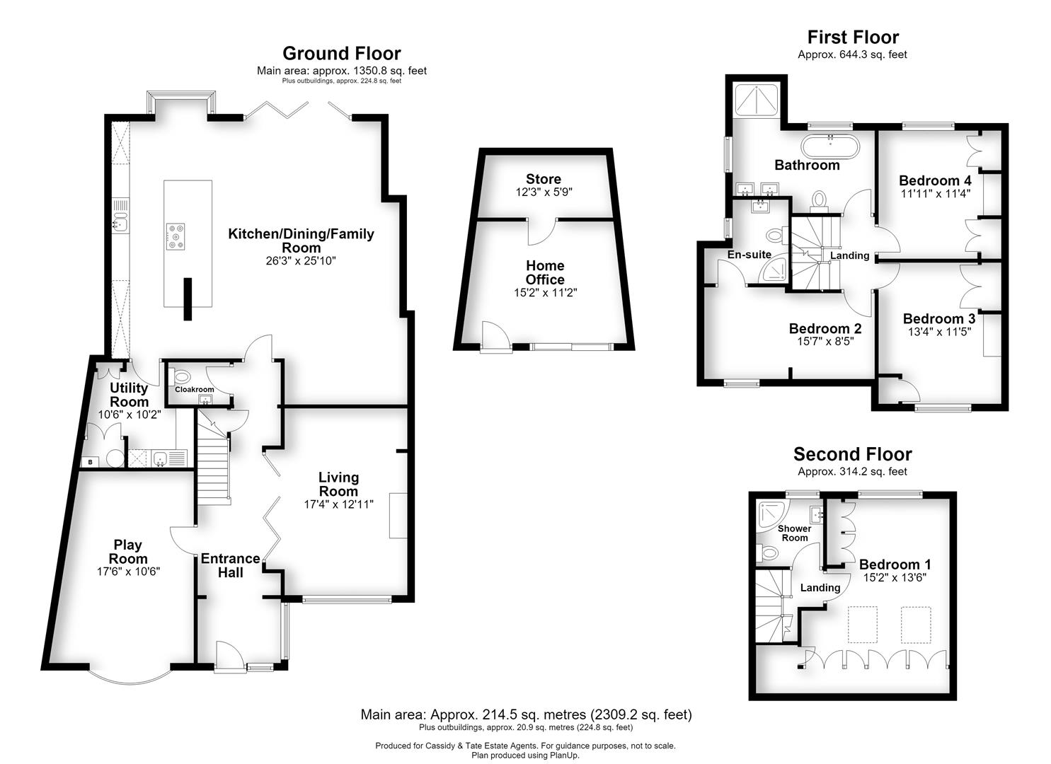 8, Gurney Court Road, St Albans floorplan