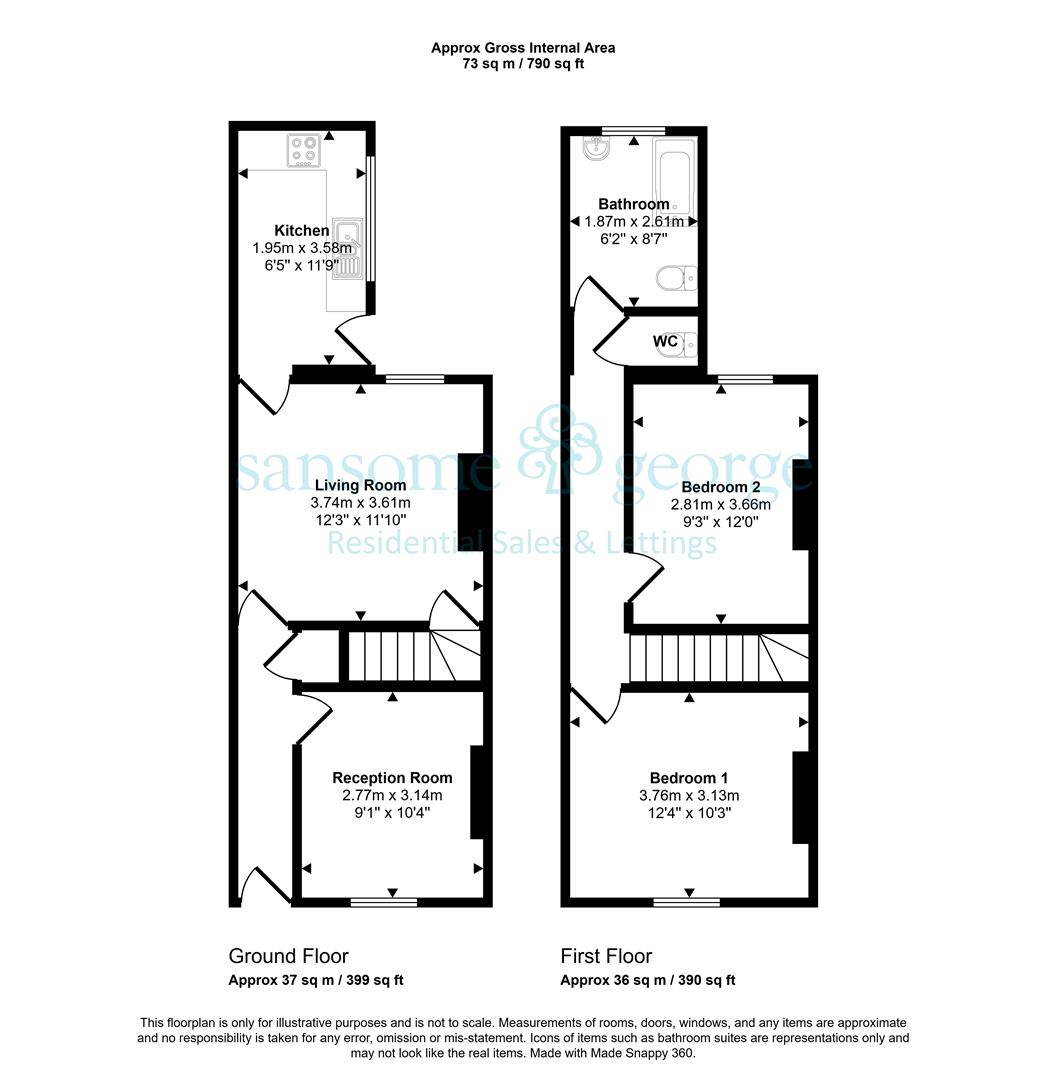 29, Chester Street, Reading floorplan