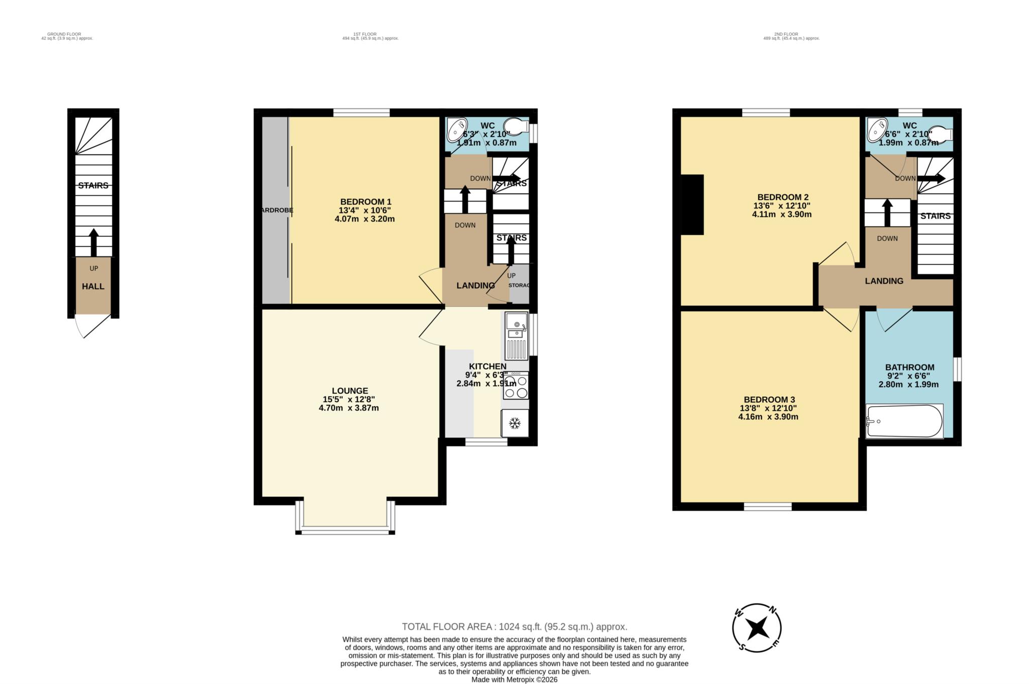 The Close, Rochester floorplan