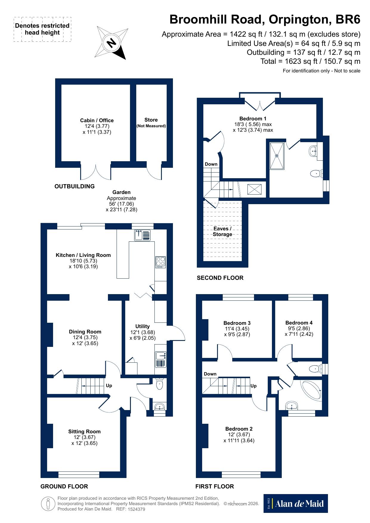 29, Broomhill Road, Orpington floorplan