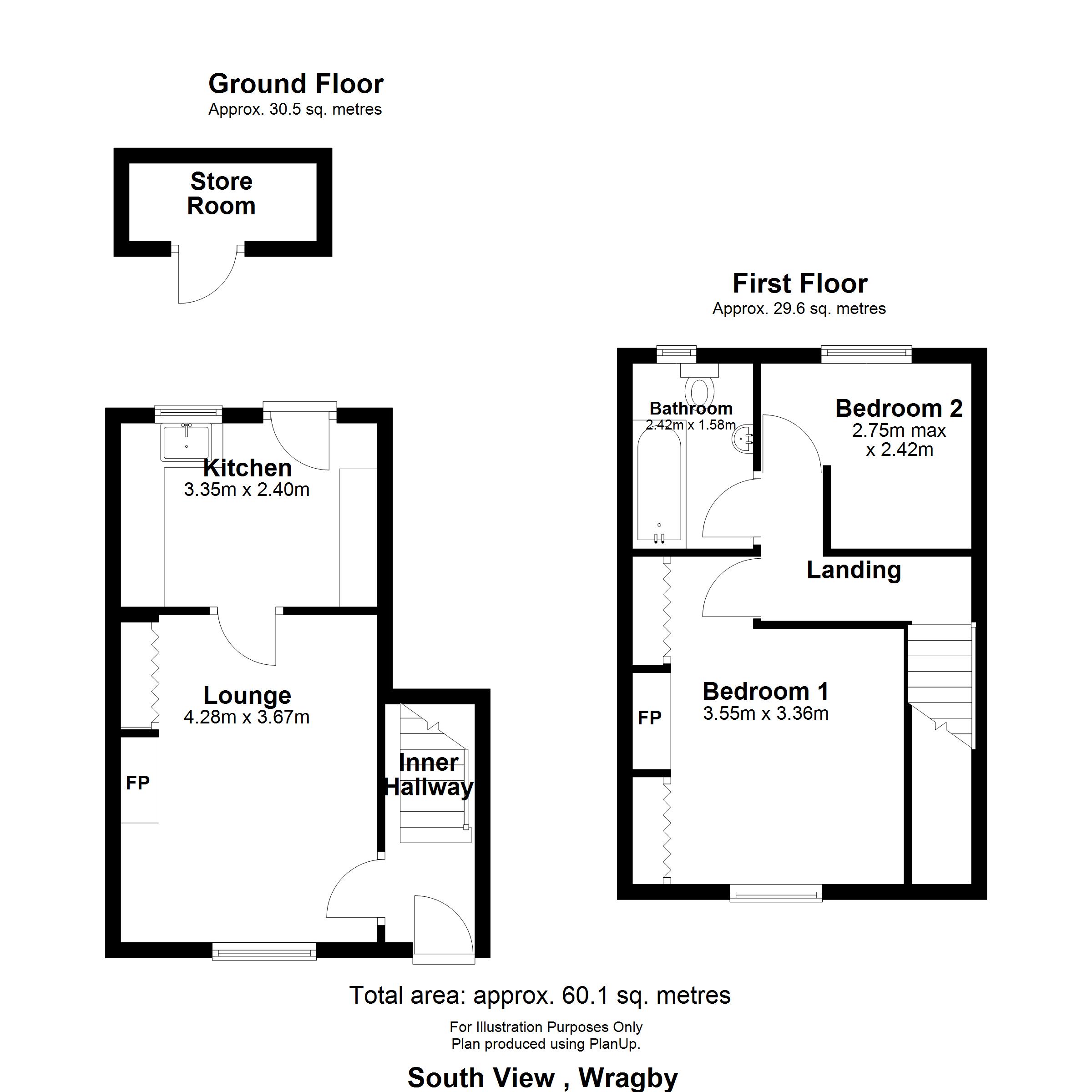 South View, Church Street, Market Rasen floorplan