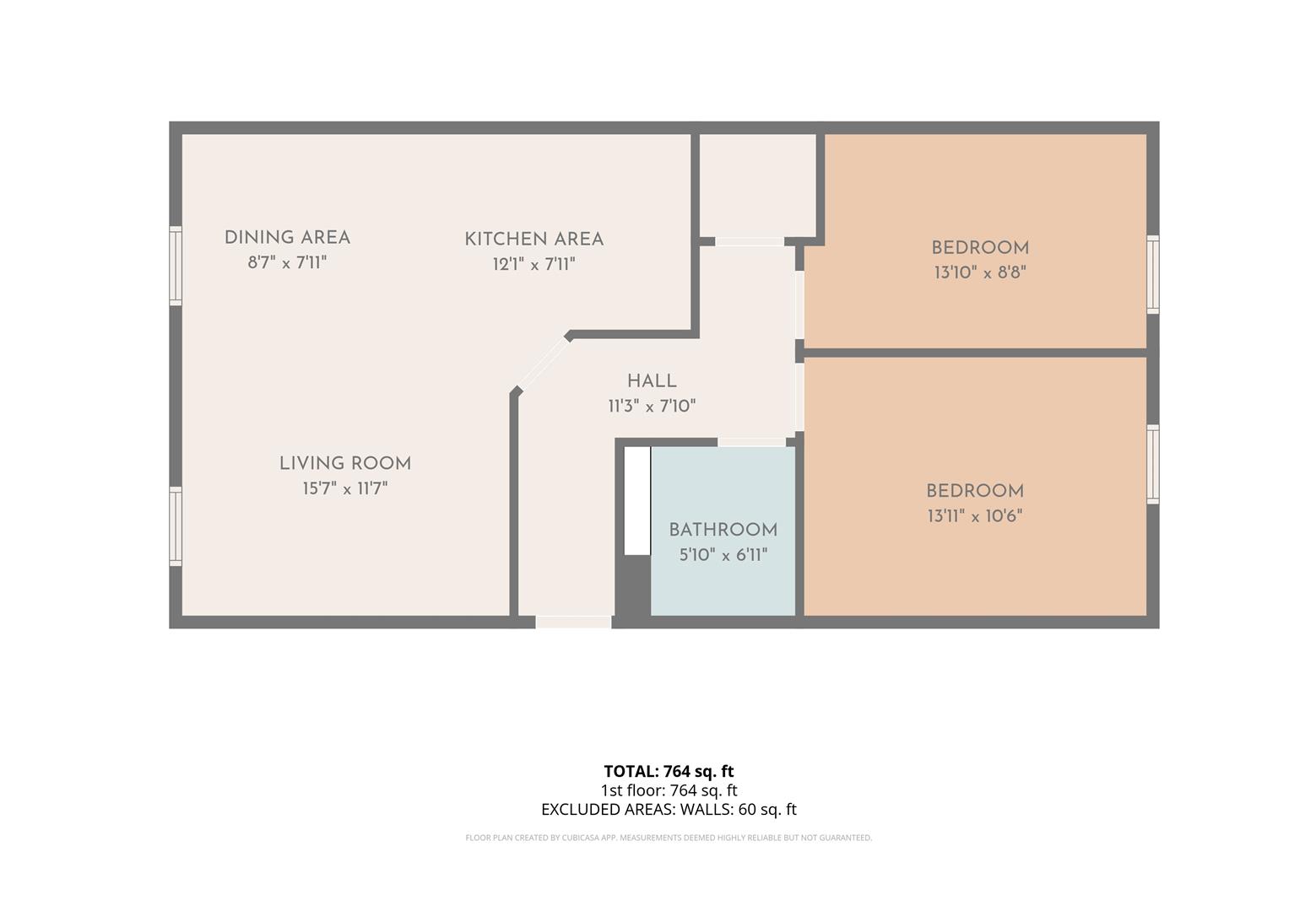 14 Palmer Court, Richmond Street, Herne Bay floorplan
