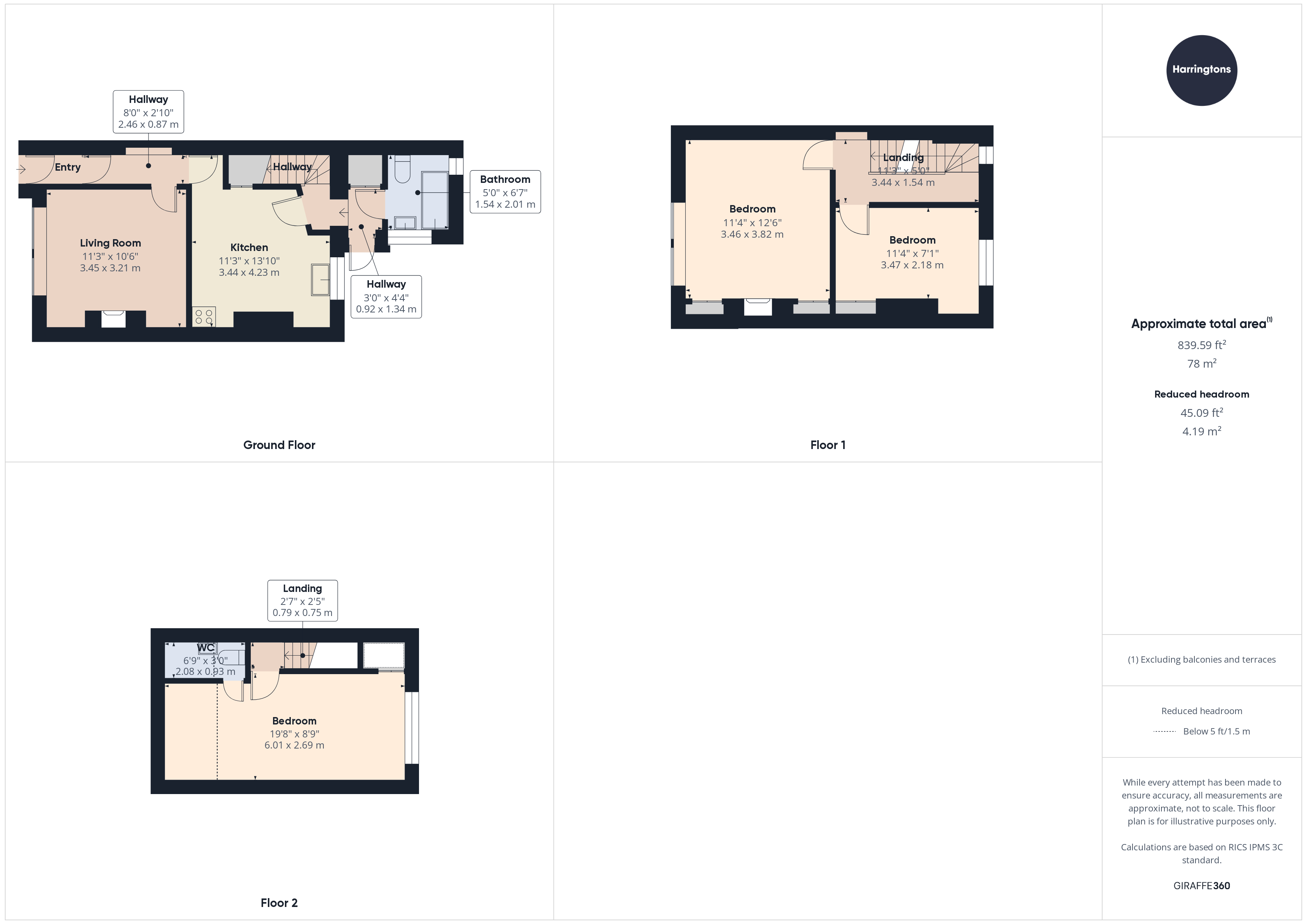 74, Bennett Road, Brighton floorplan