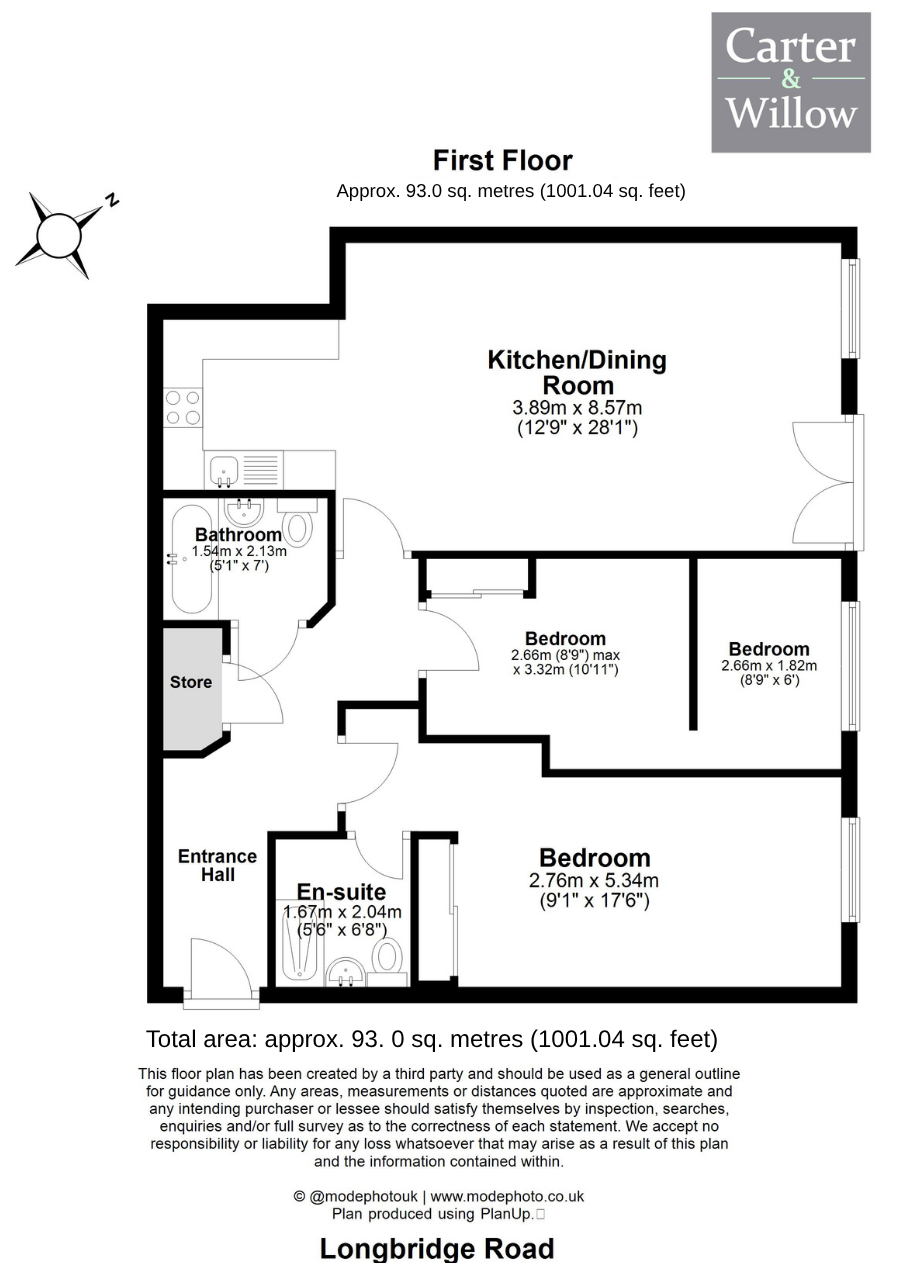 204, Academy Court, Longbridge Road, Dagenham floorplan
