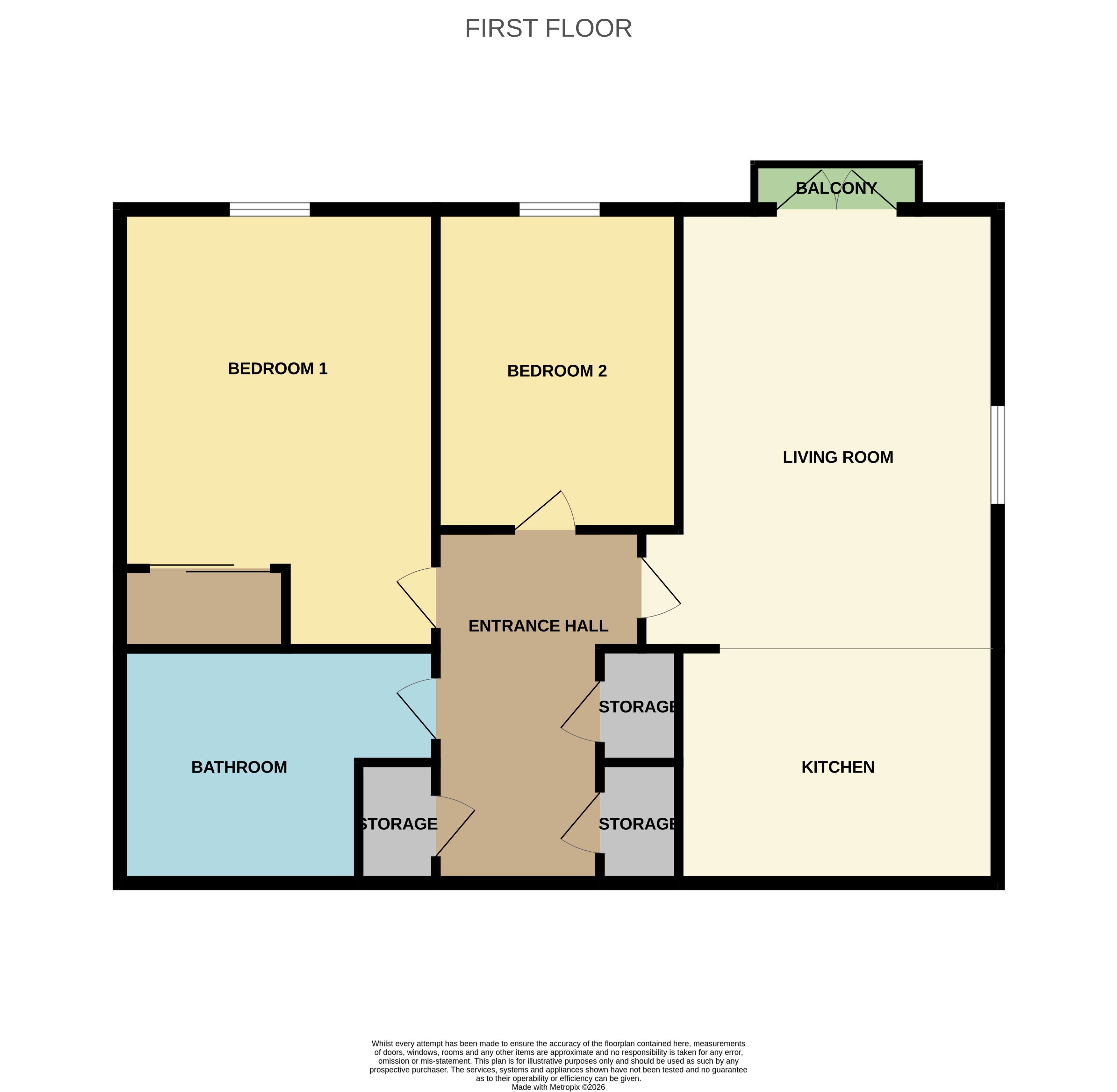 40, Suffolk Way, Swadlincote floorplan