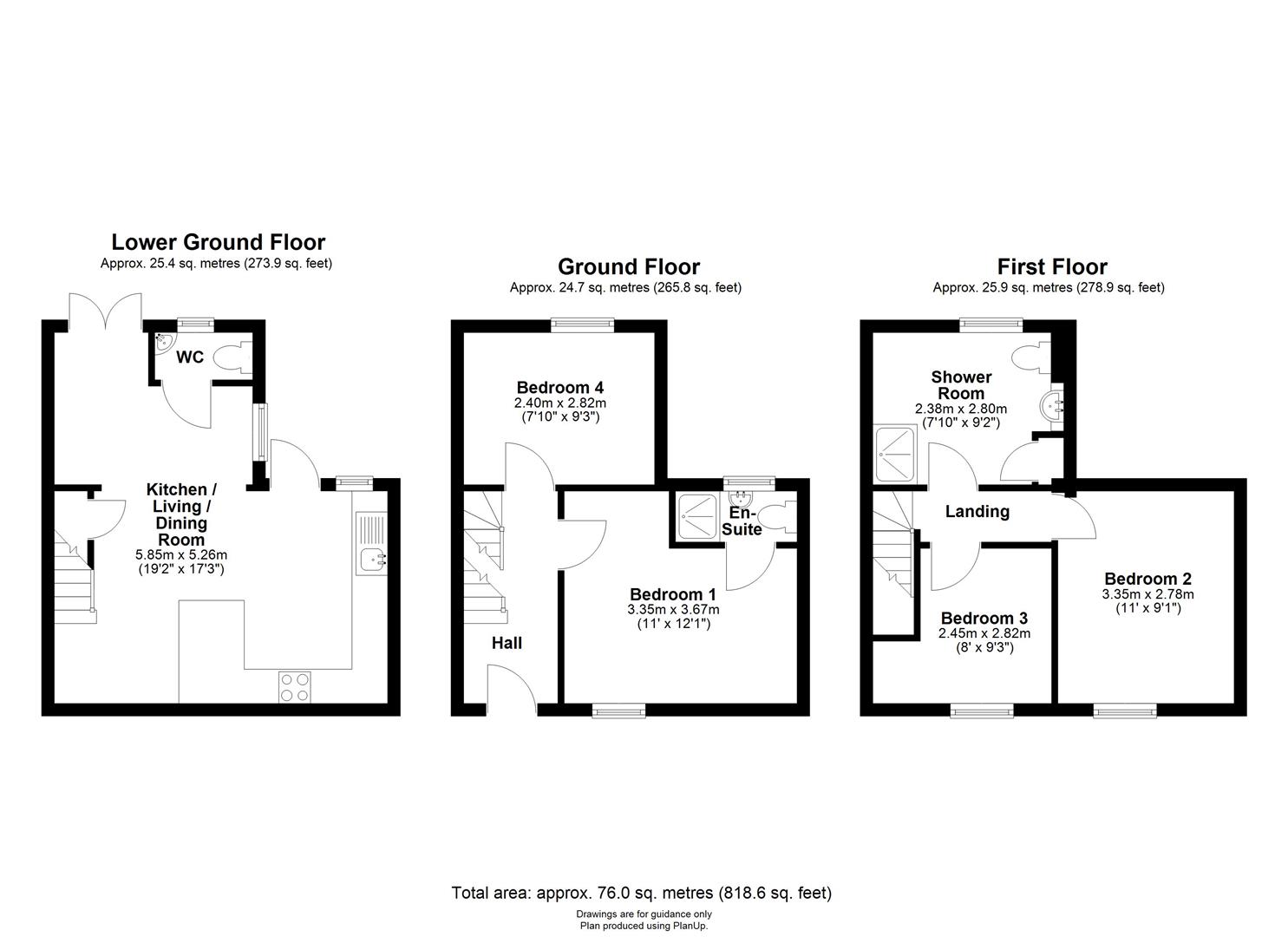 169, Newmarket Road, Cambridge floorplan