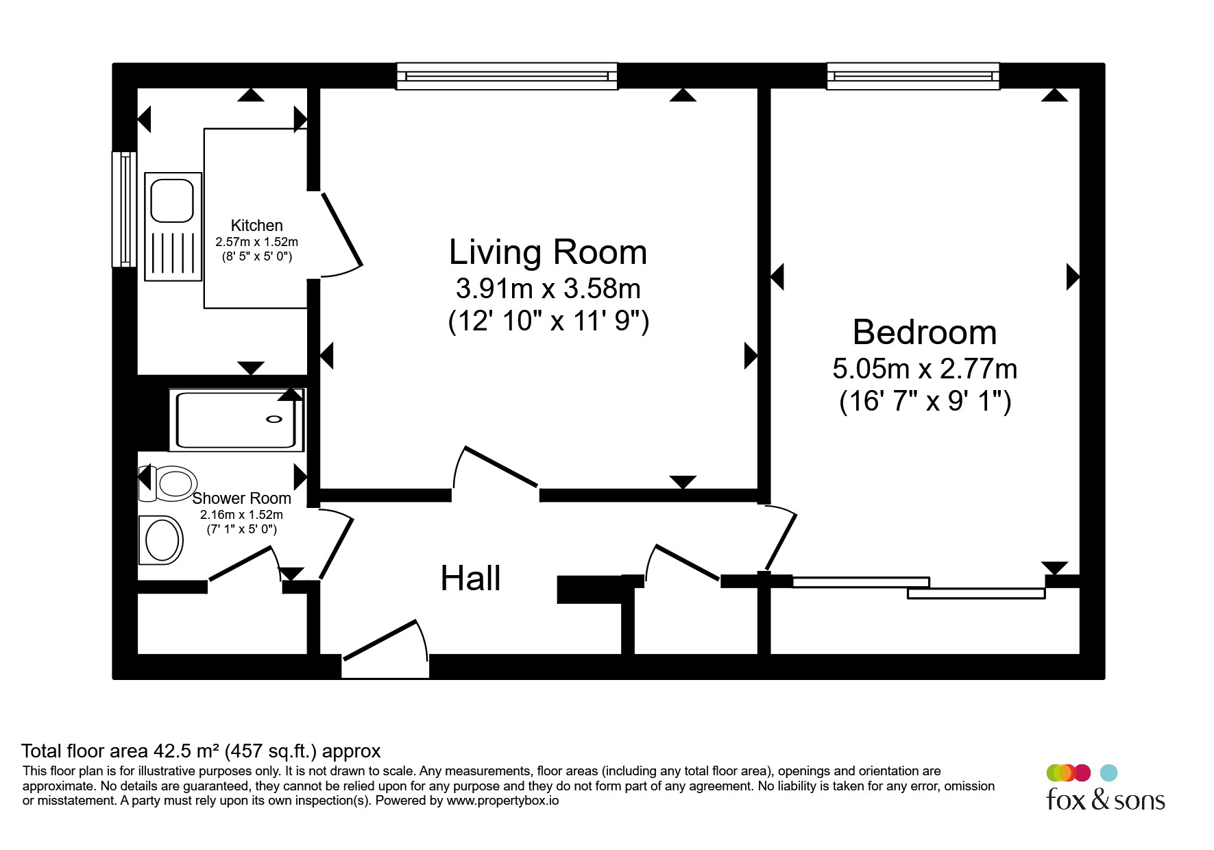 Brookside Avenue, Polegate floorplan