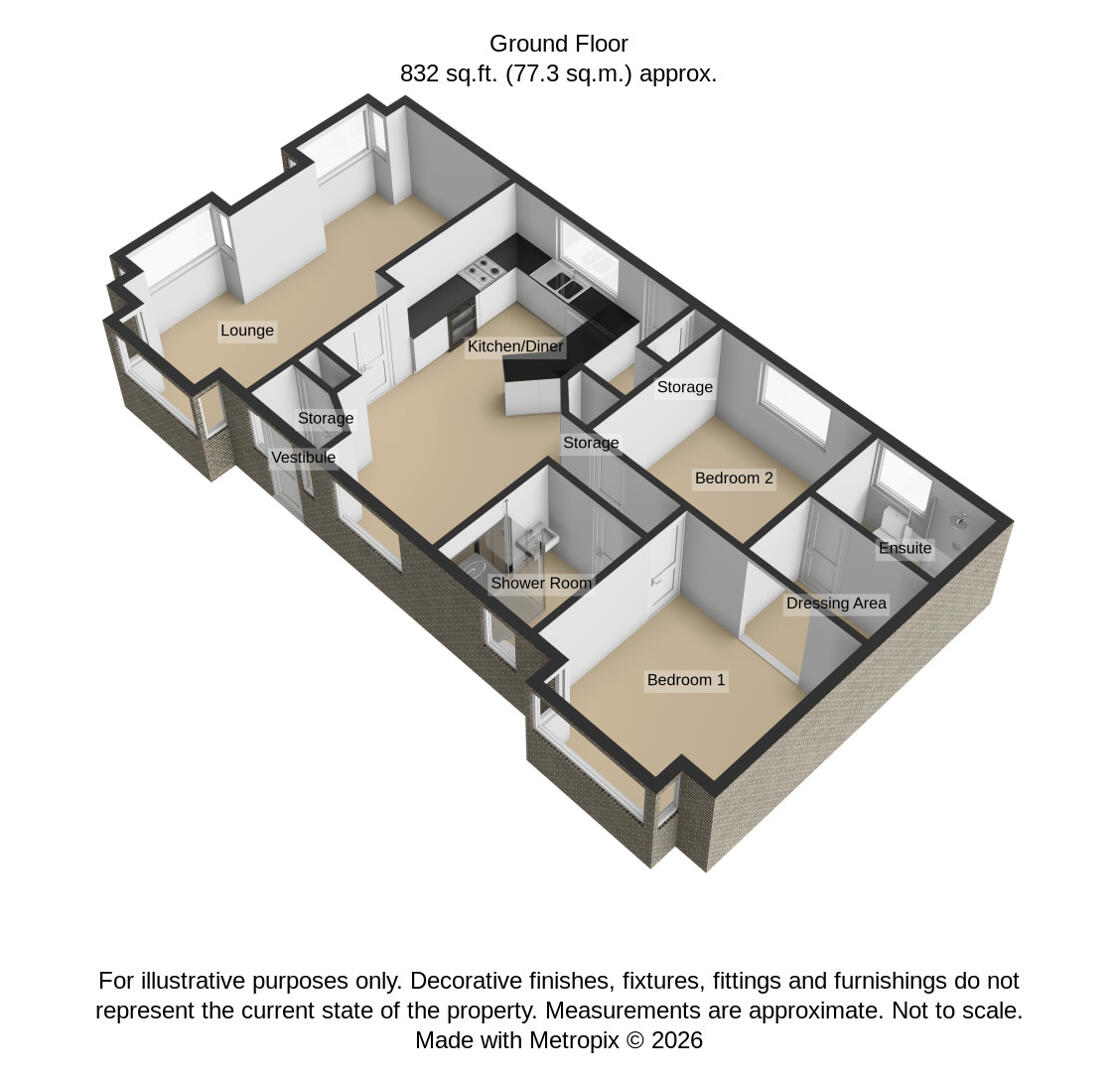 1 Park View, Lynwood Park, Preston floorplan