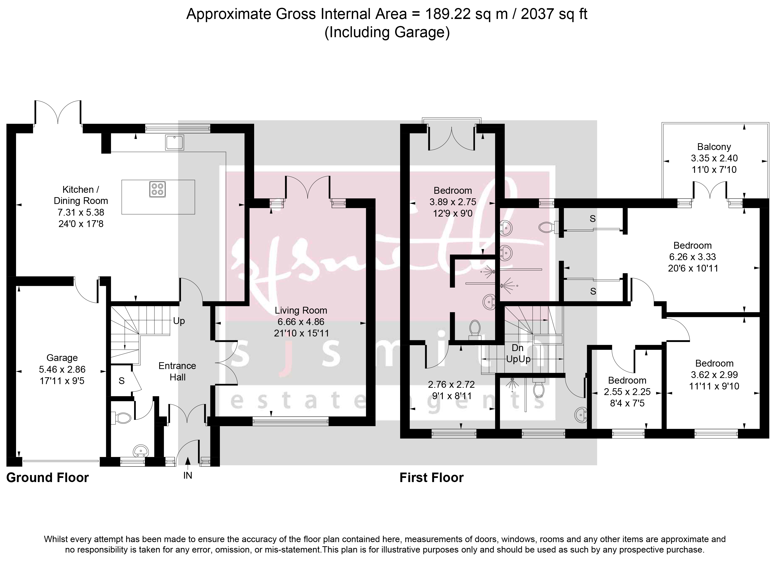 42, Park Road, Staines-upon-Thames floorplan