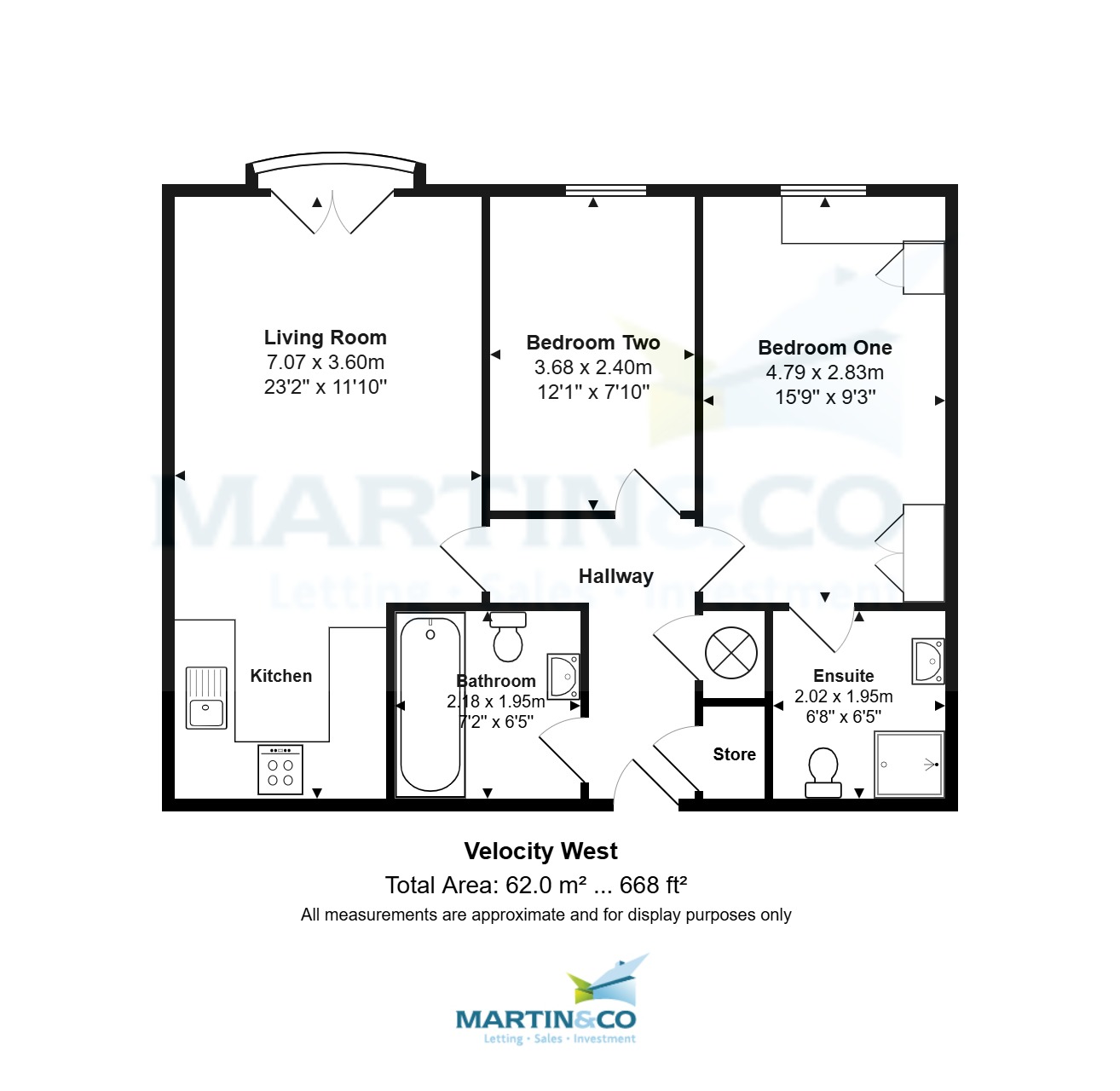 Velocity West, Leeds floorplan