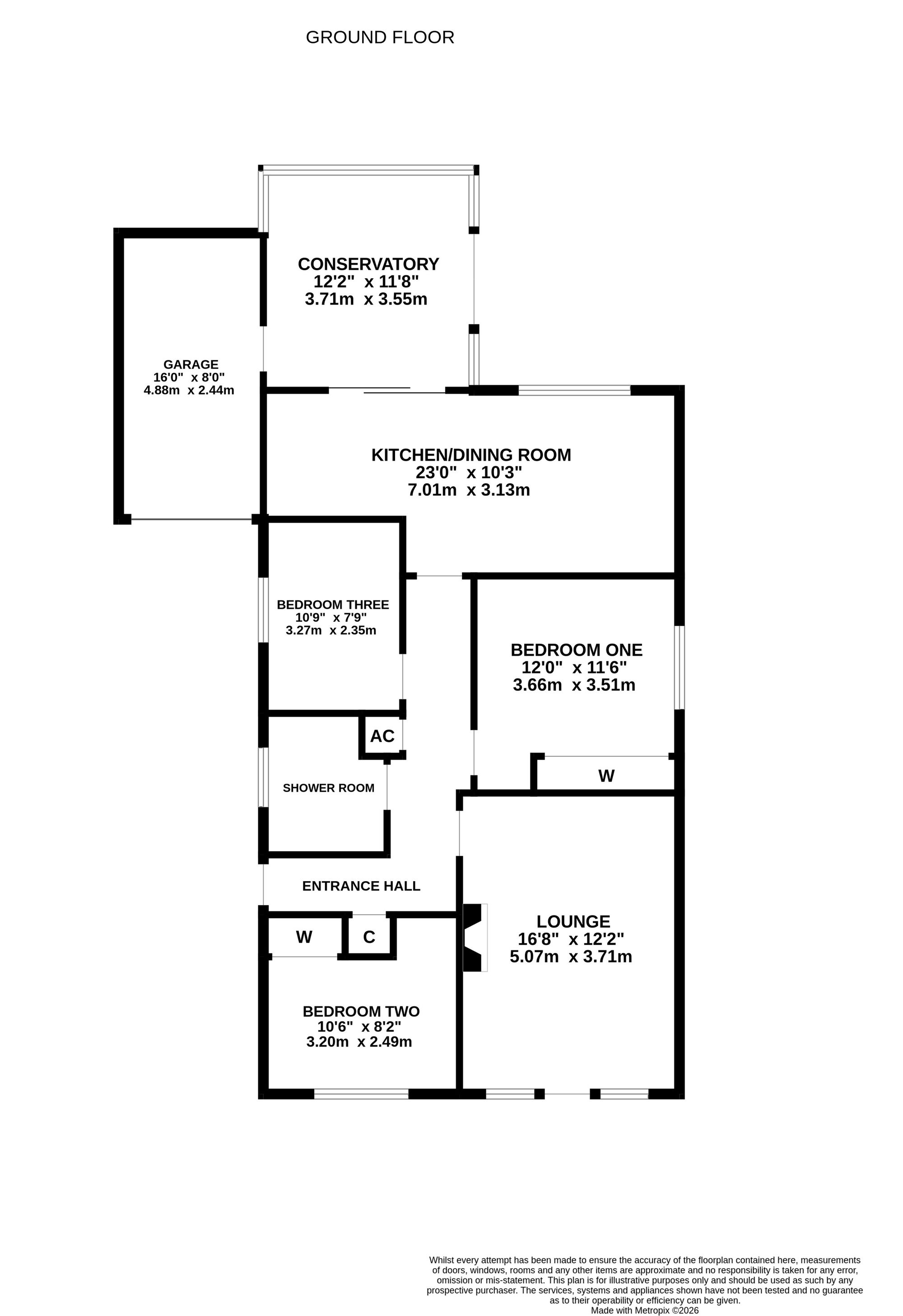 4 Elgin Close, Southampton floorplan