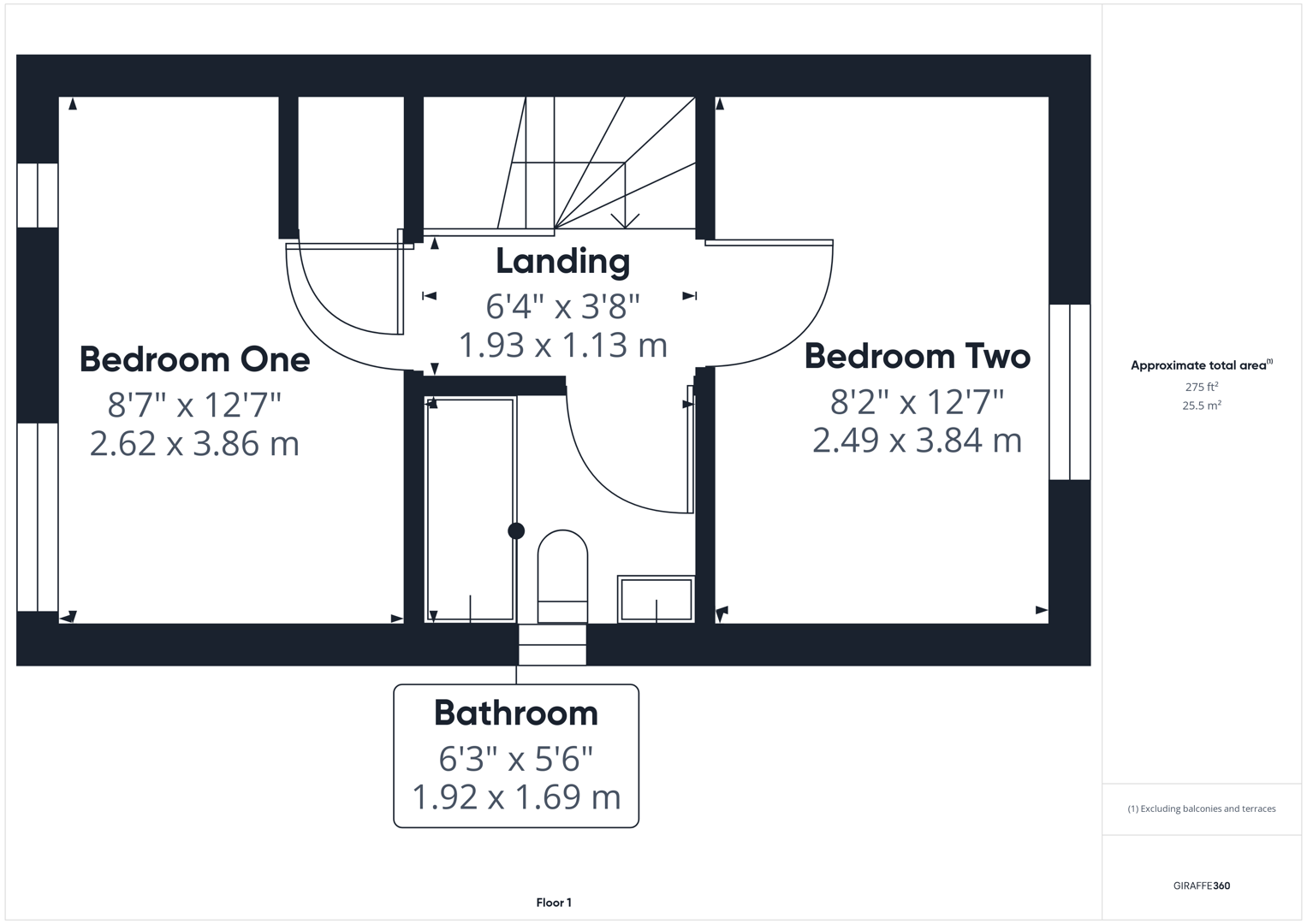 105, Carleton Glen, Pontefract floorplan