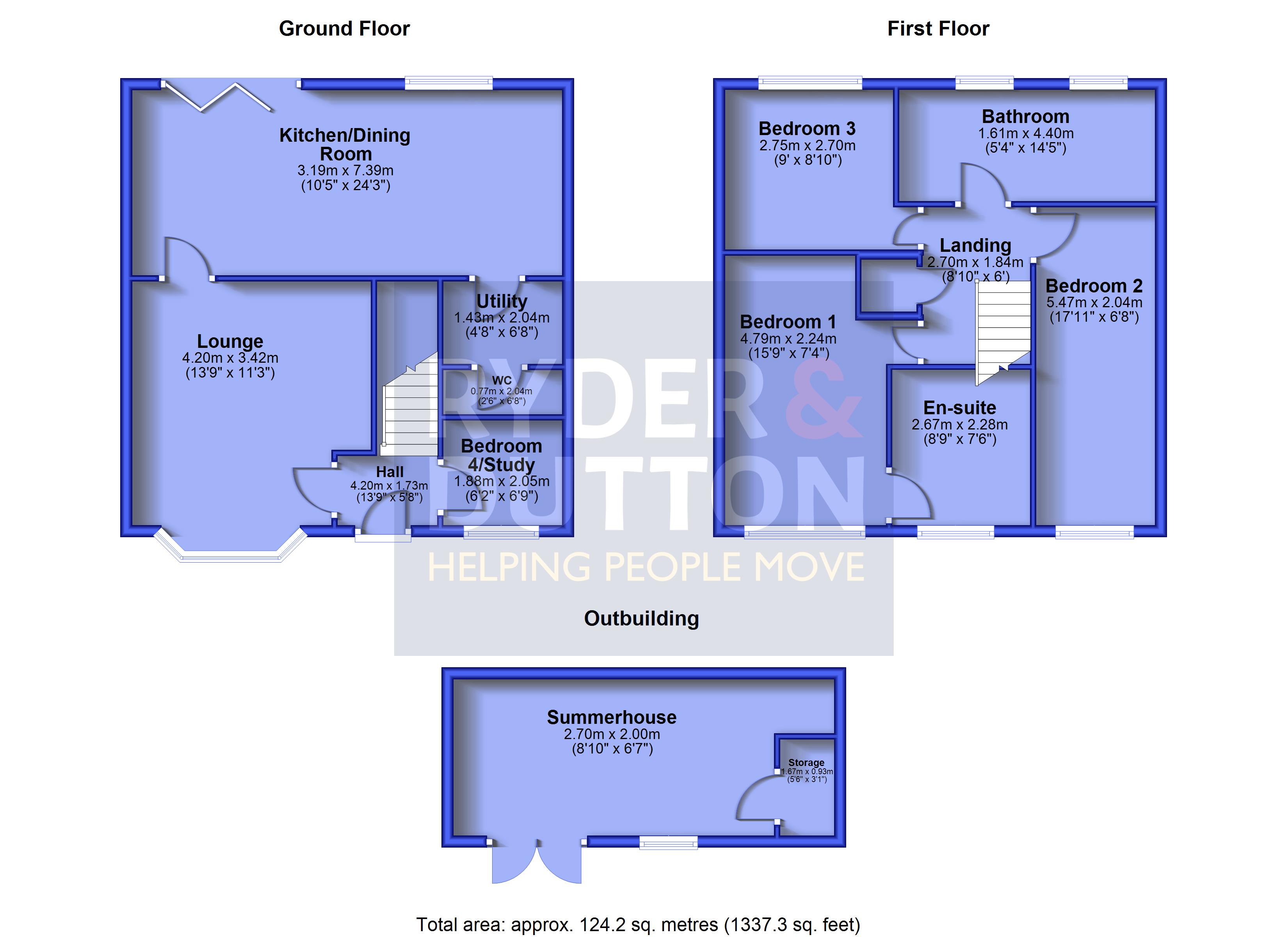 70, Hereford Way, Manchester floorplan