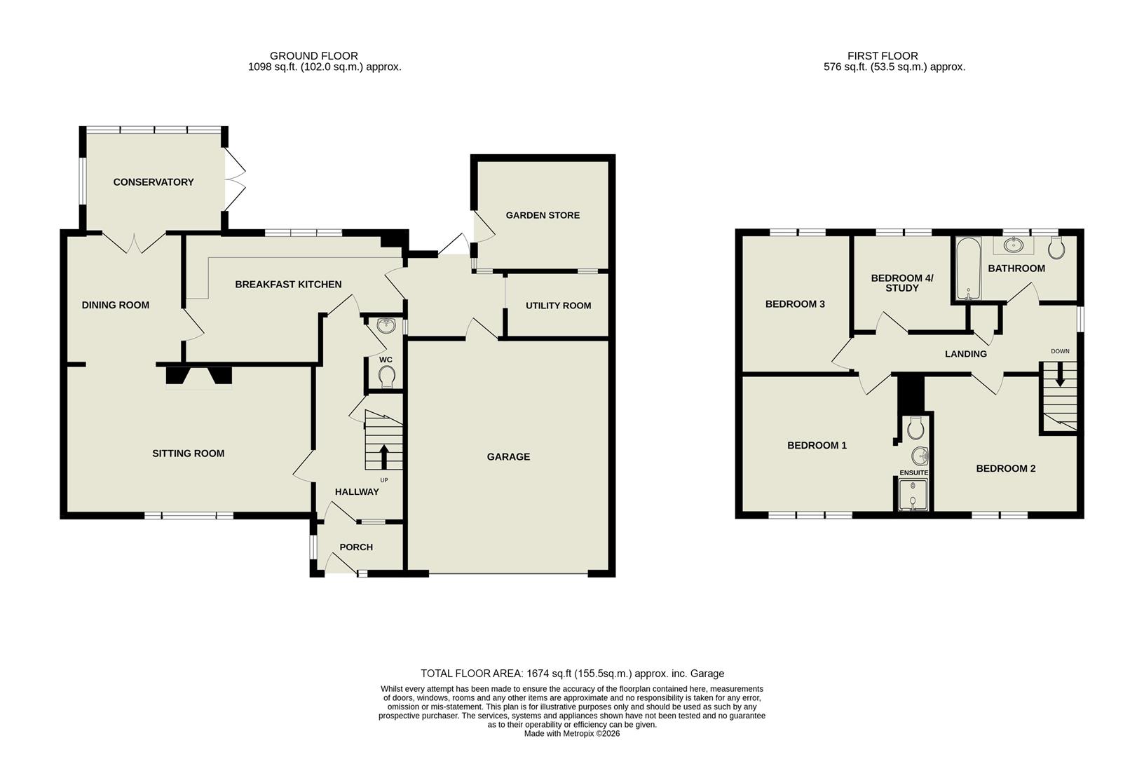 15, Greenhow Park, Ilkley floorplan