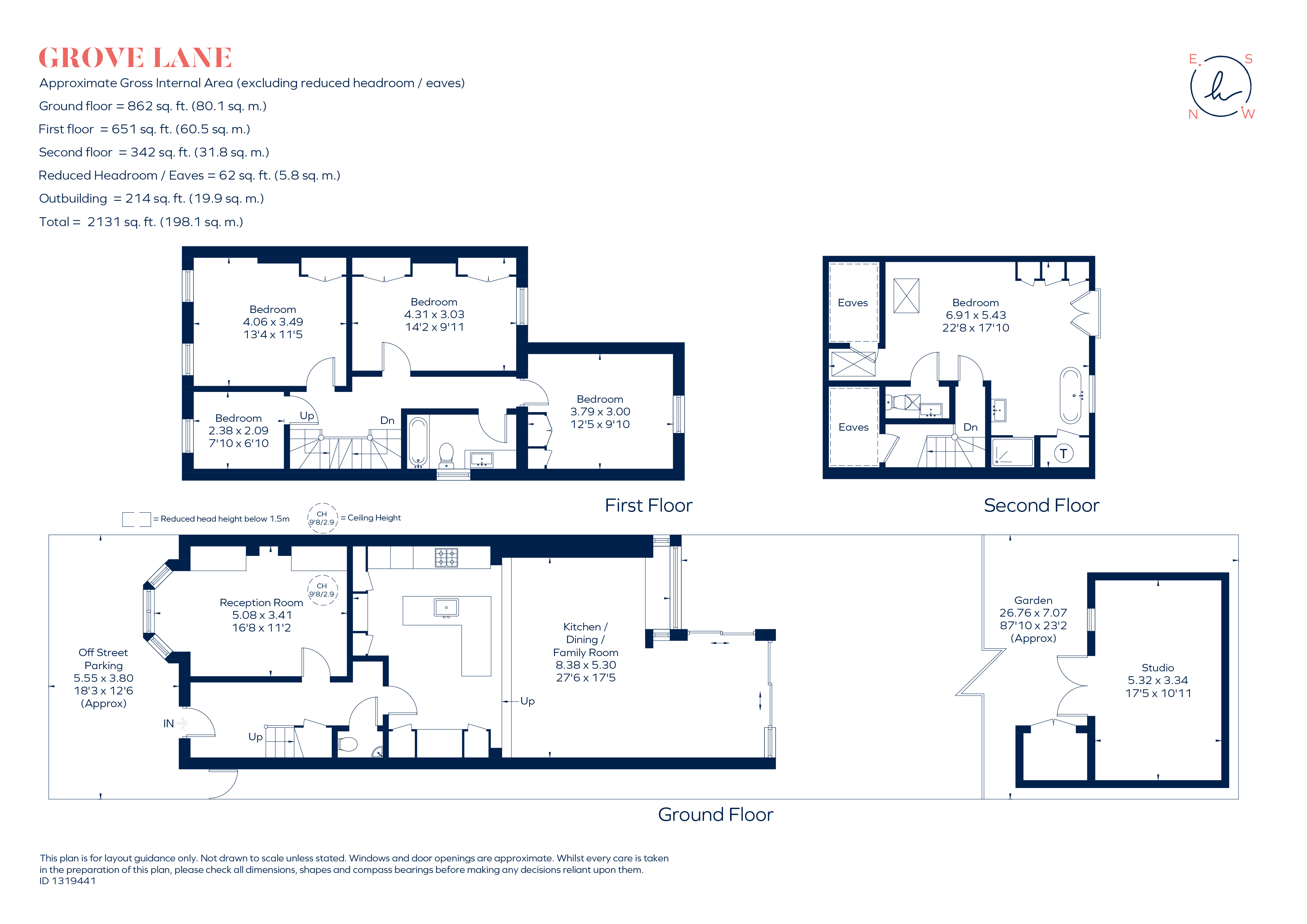 20, Grove Lane, Kingston Upon Thames floorplan