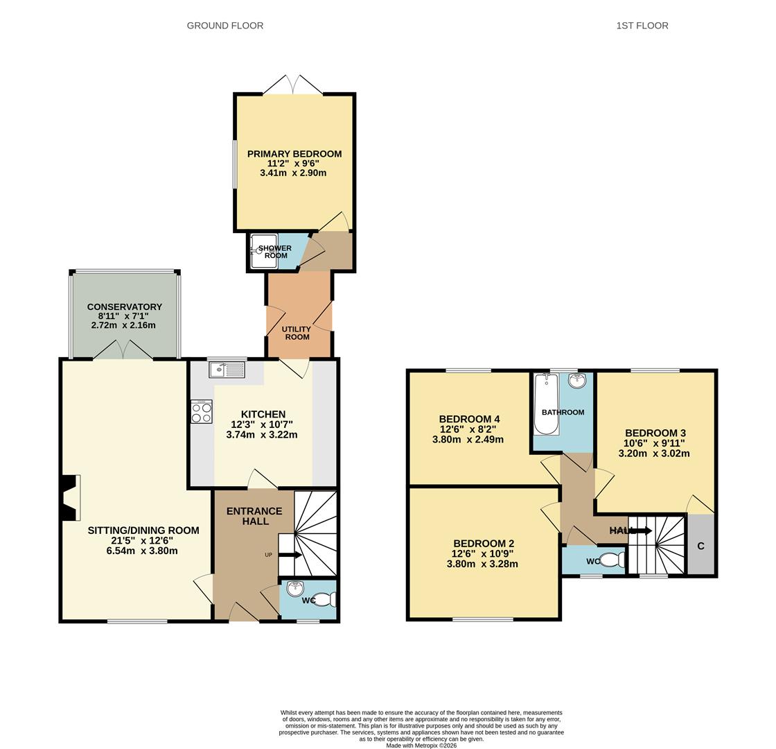 86, Peckover Road, Norwich floorplan