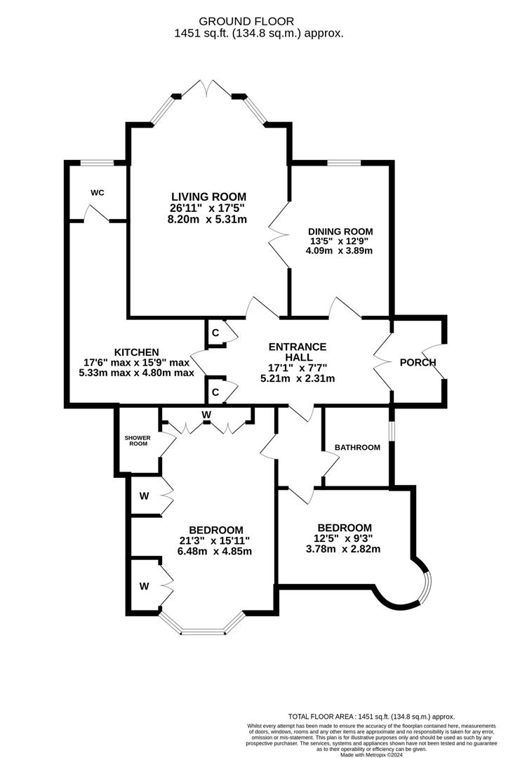 Ground Floor, 4, Highlands Gardens, St. Leonards-On-Sea floorplan