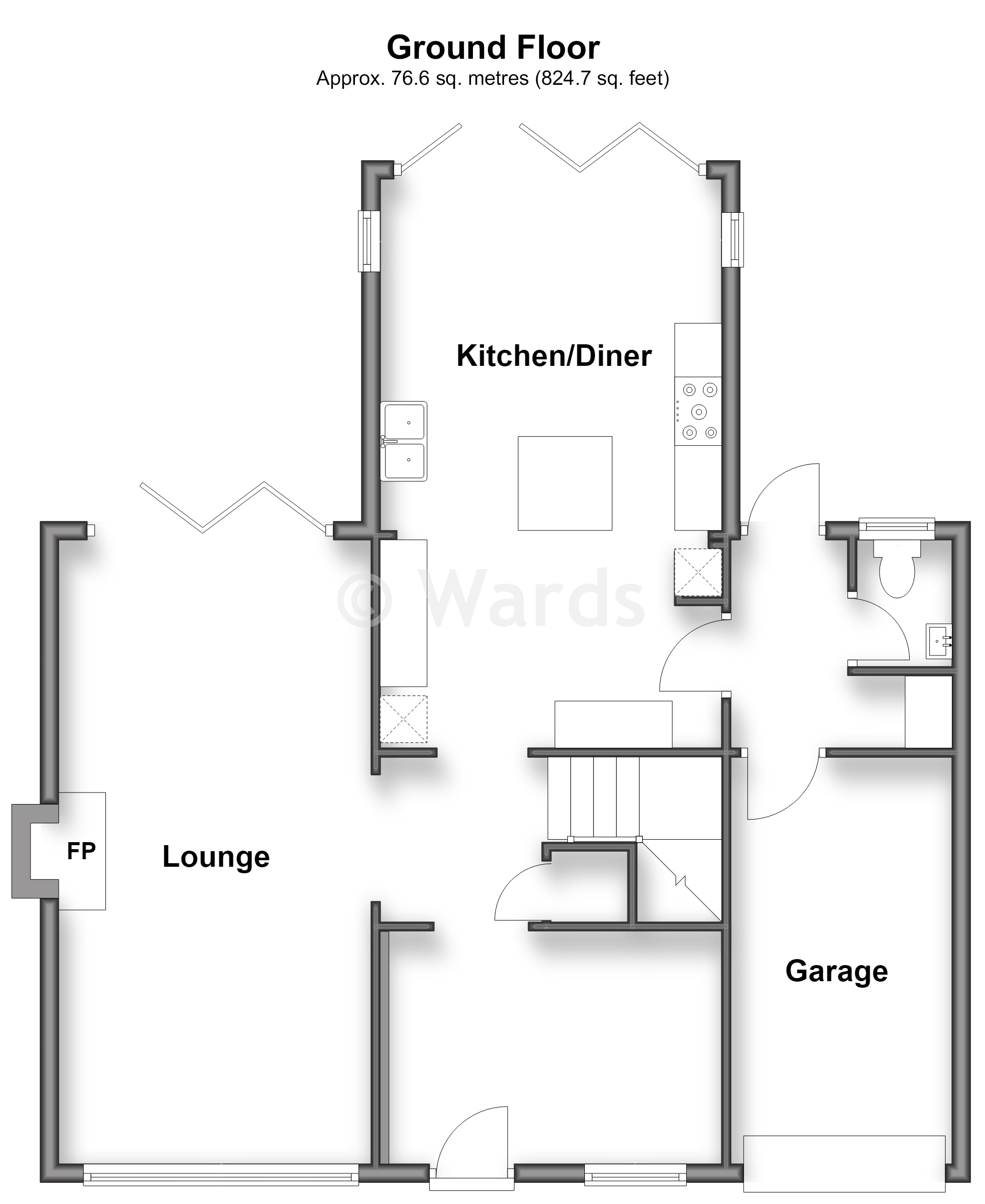 31, The Downings, Herne Bay floorplan