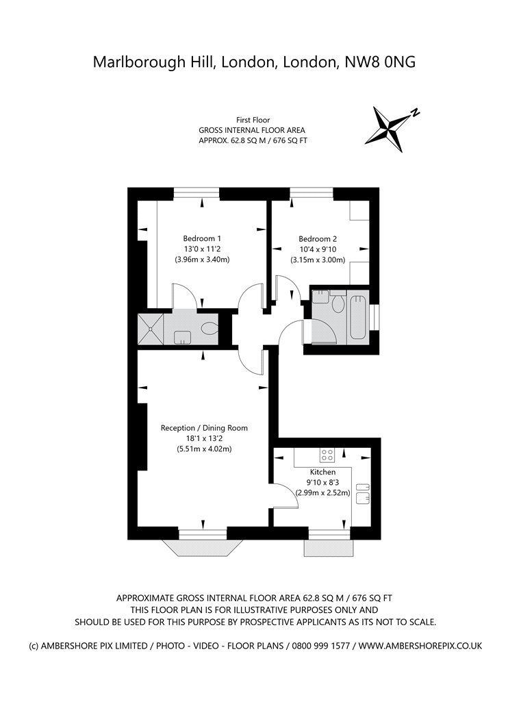 Marlborough Hill, St John's Wood floorplan