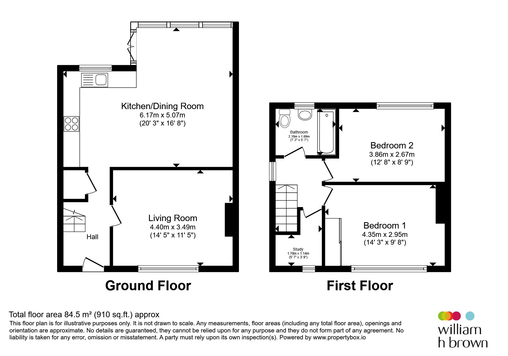 3, Queen Street, Sheffield floorplan