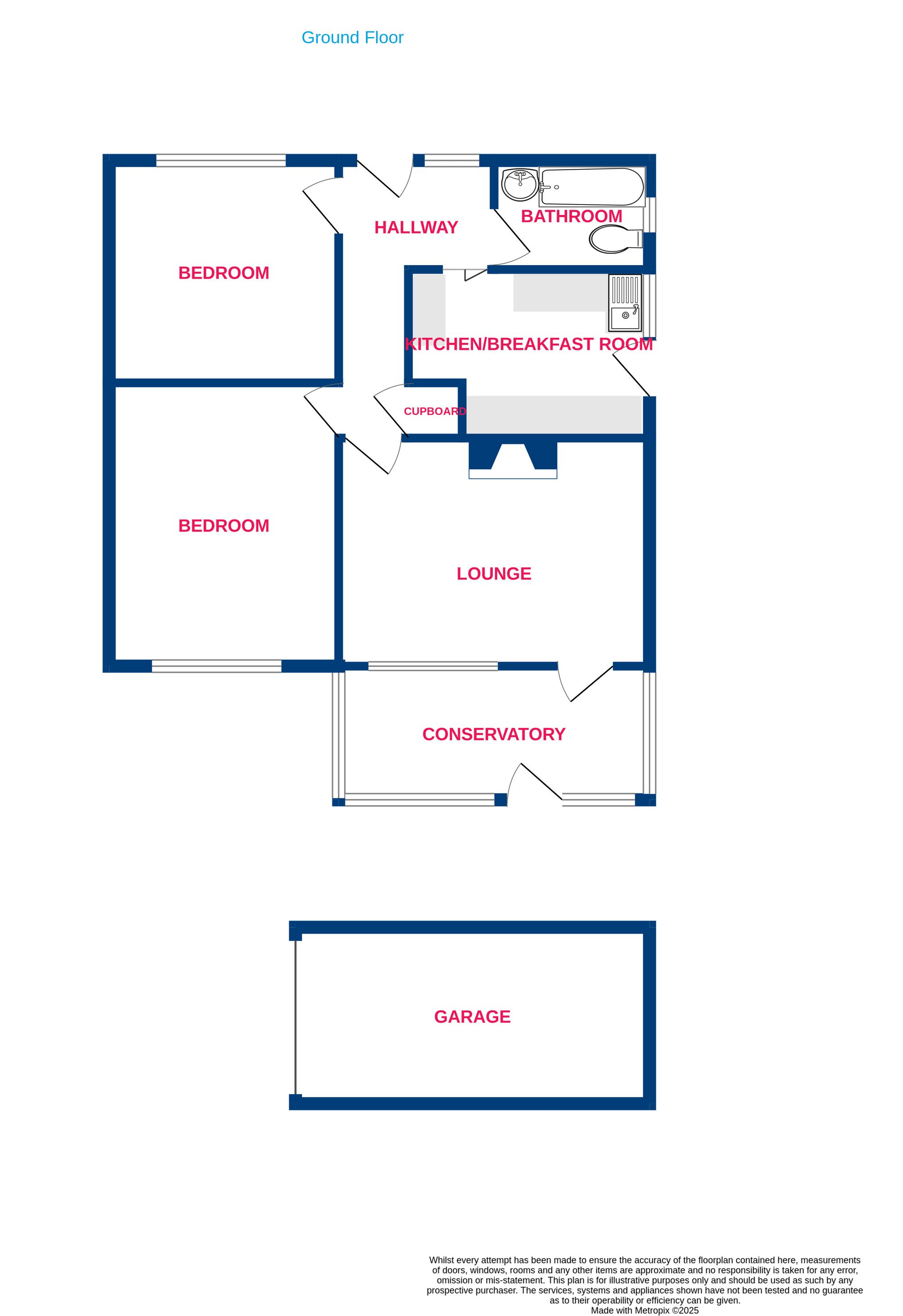 44 Oakhurst Drive, Wickford floorplan