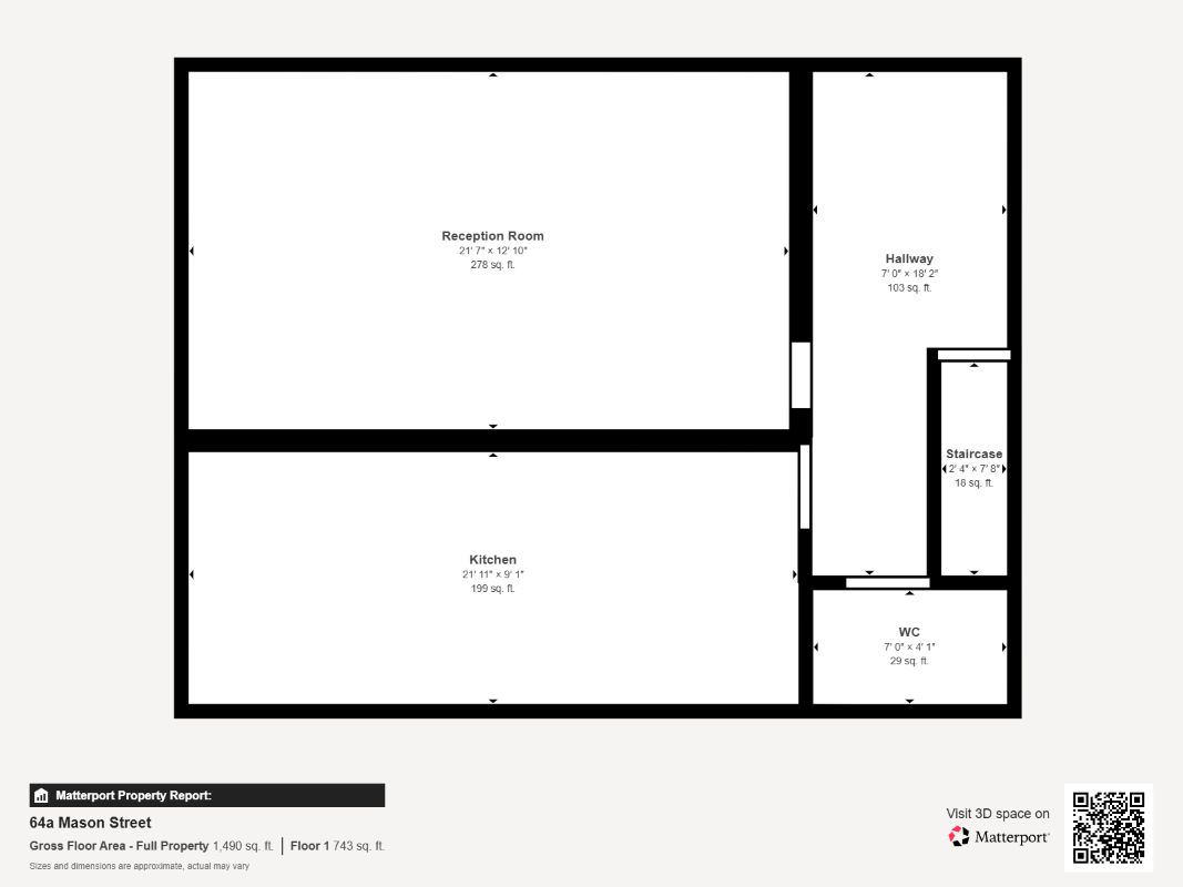 64A, Mason Street, Bilston floorplan
