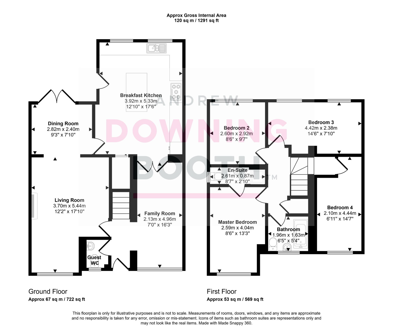 43, Allerdale Road, Walsall floorplan