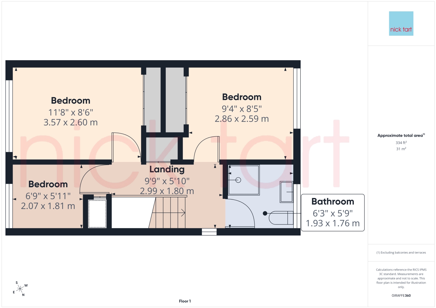46, Oak Avenue, Newport floorplan
