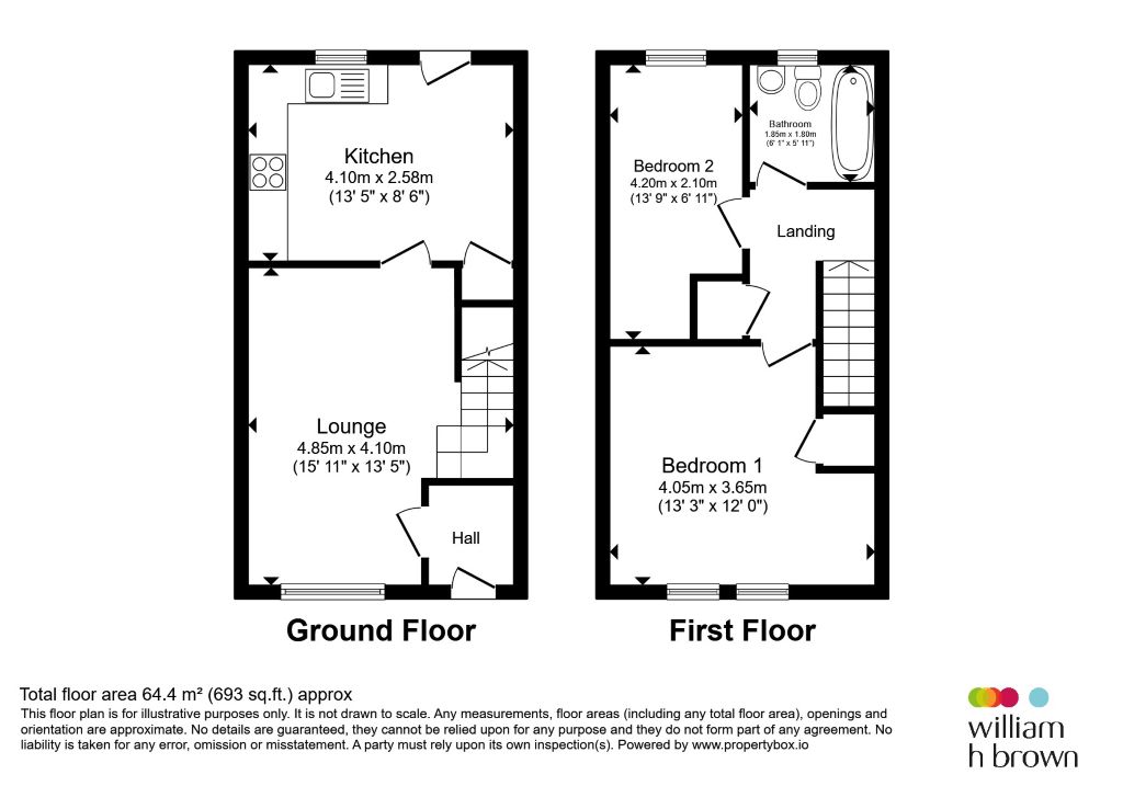 33, Stockley Close, Haverhill floorplan