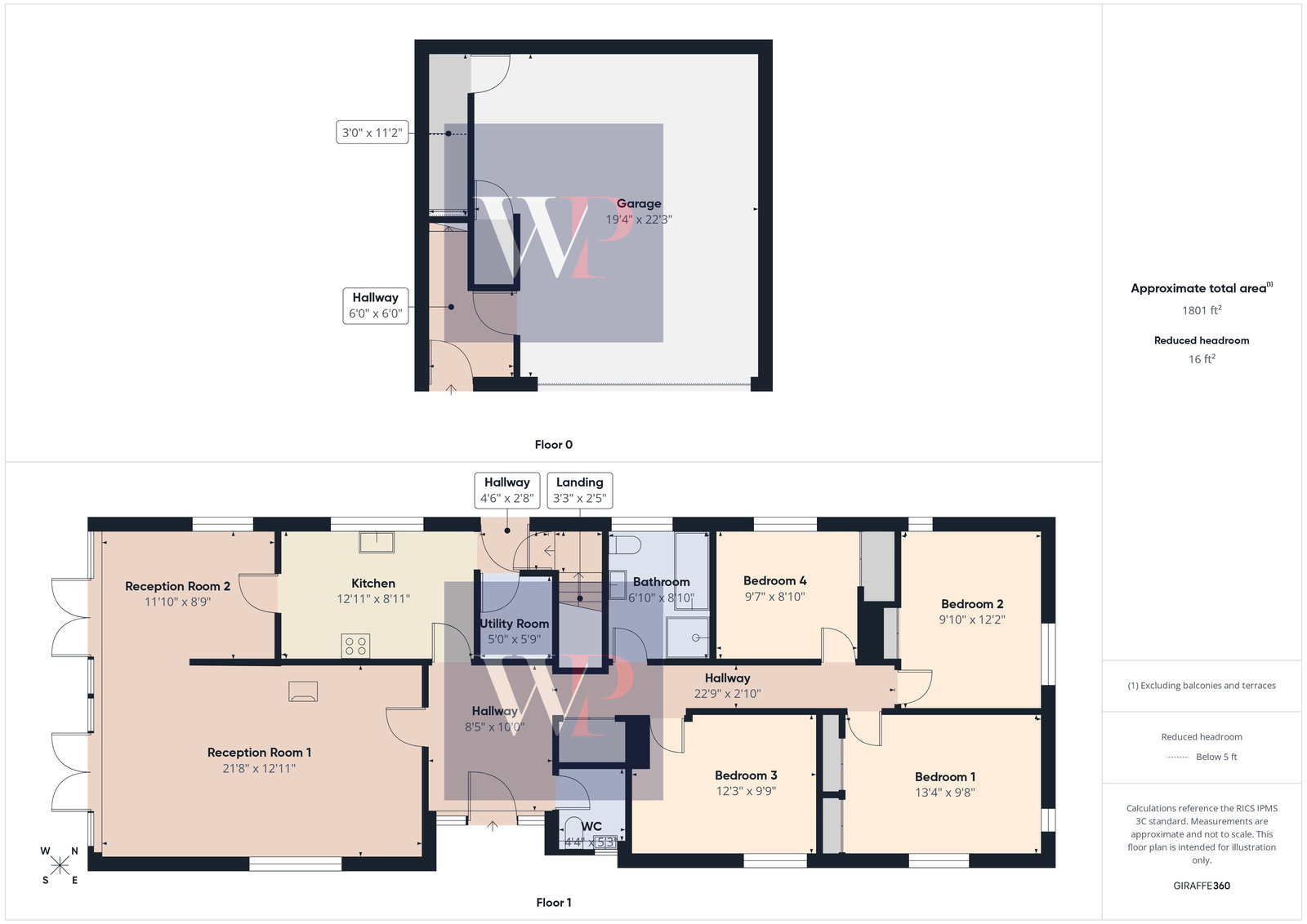 122, High Road, Harleston floorplan