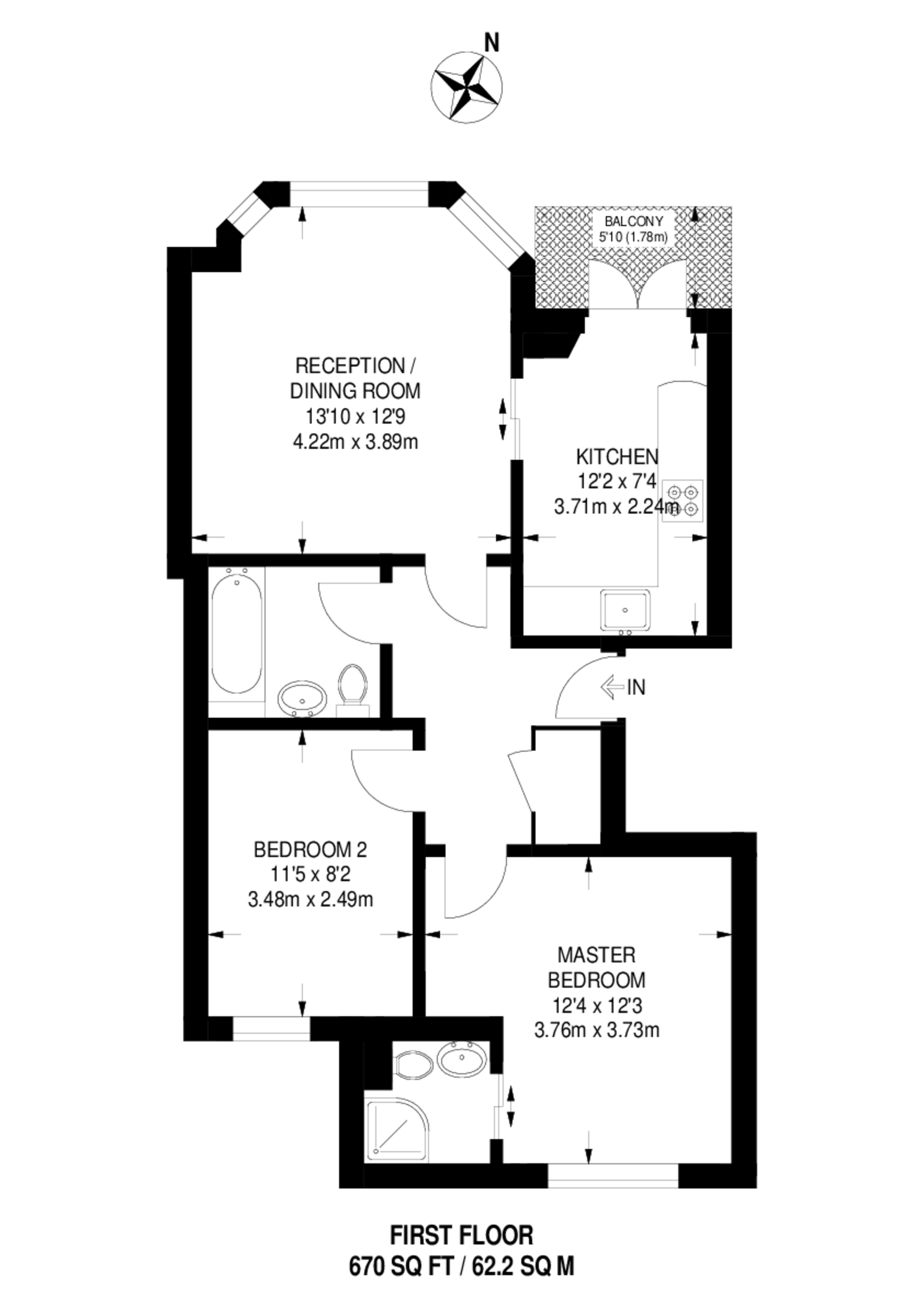 Penywern Road, Earls Court floorplan