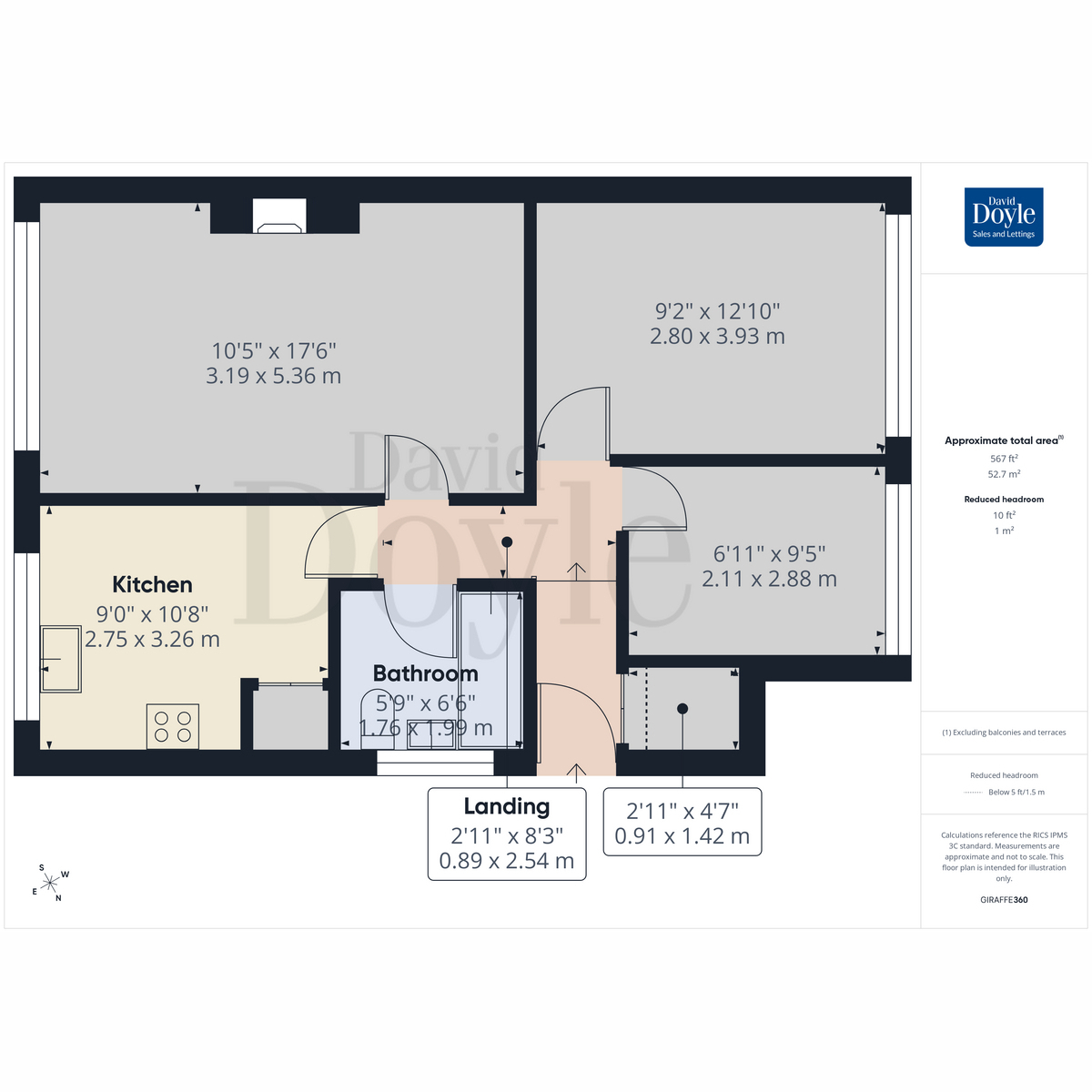 1, Kewa Court Cross Oak Road, Berkhamsted floorplan